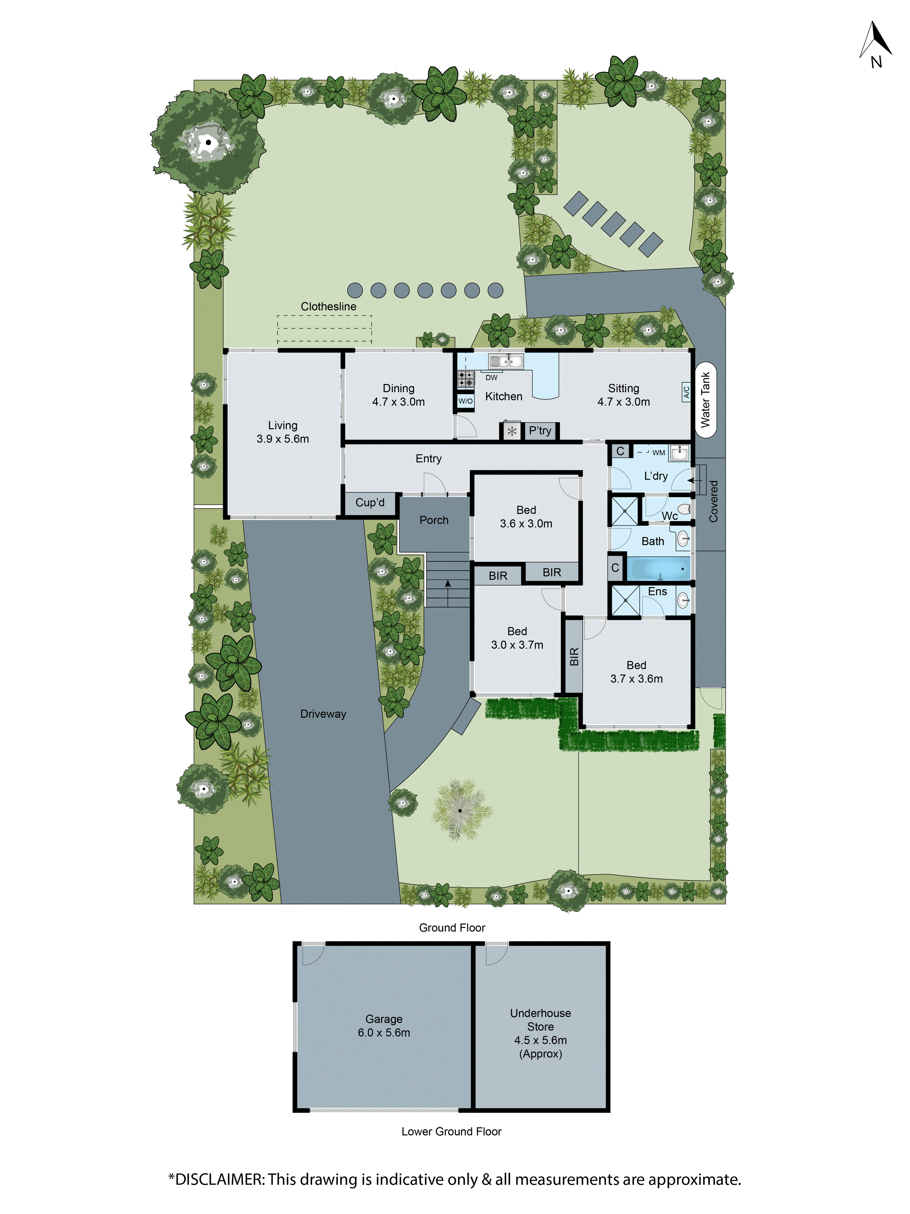 3 Monomeith Crescent, Mount Waverley VIC 3149 - Floorplan