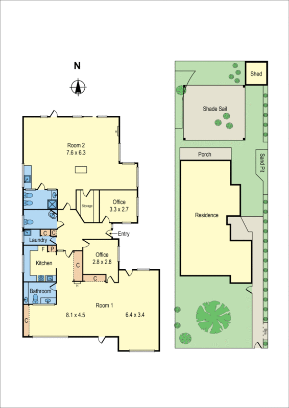 3 Mountview Avenue, Parkdale VIC 3195 - Floorplan