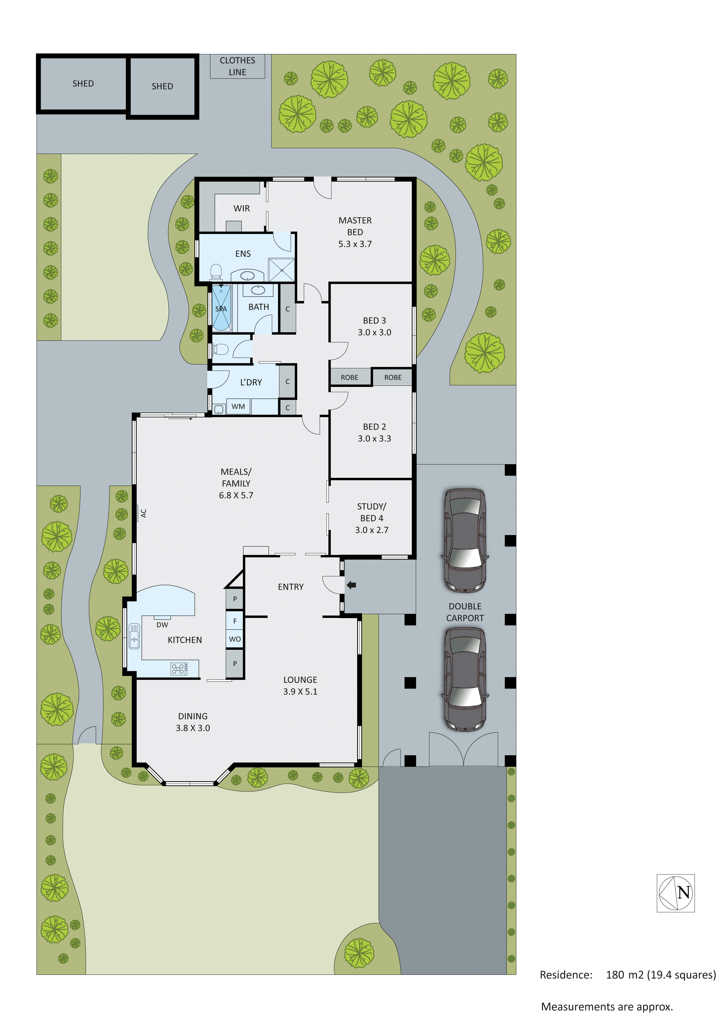 3 Mussert Avenue, Dingley Village VIC 3172 - Floorplan