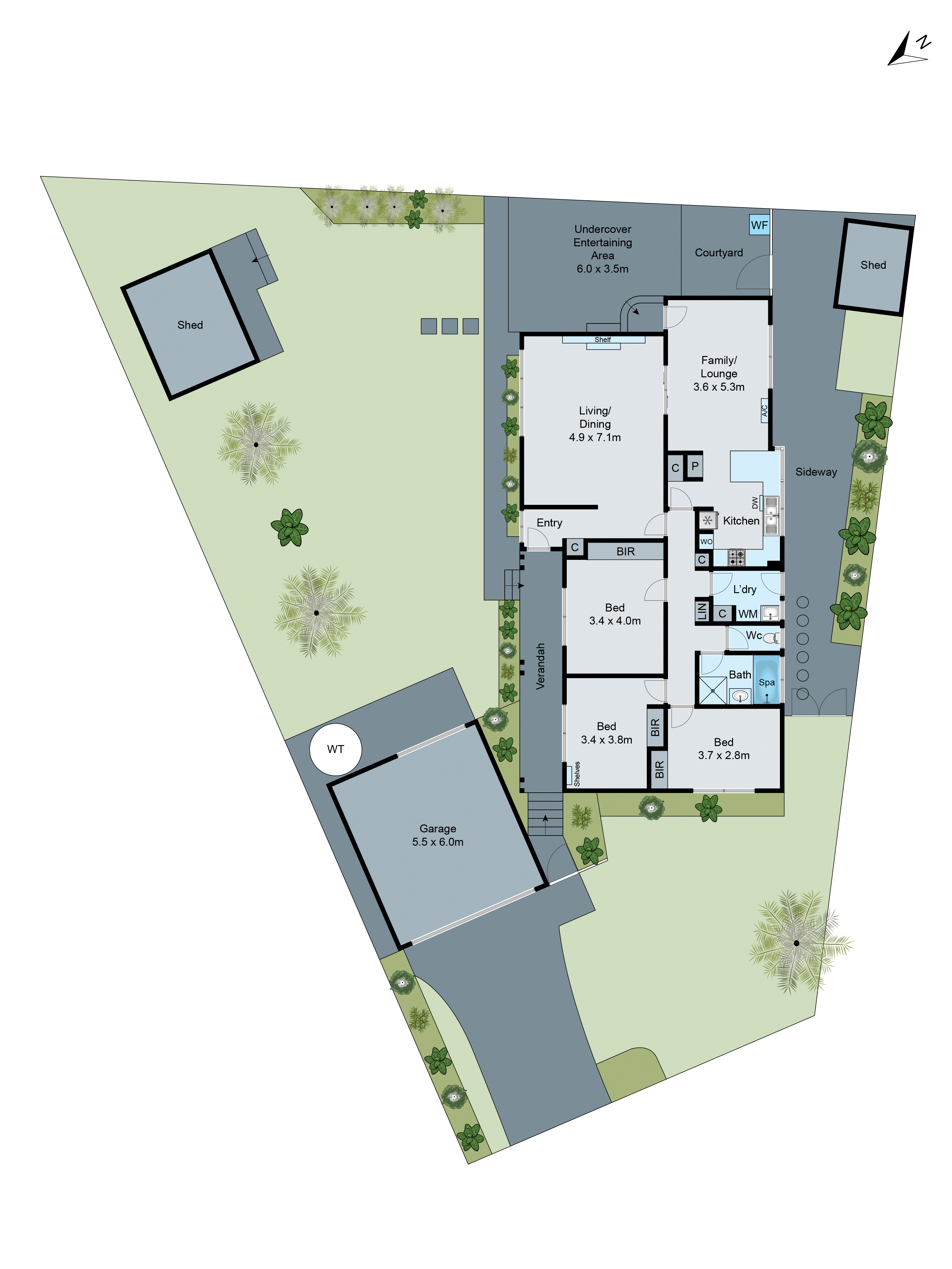 3 Nagle Court, Mount Waverley VIC 3149 - Floorplan