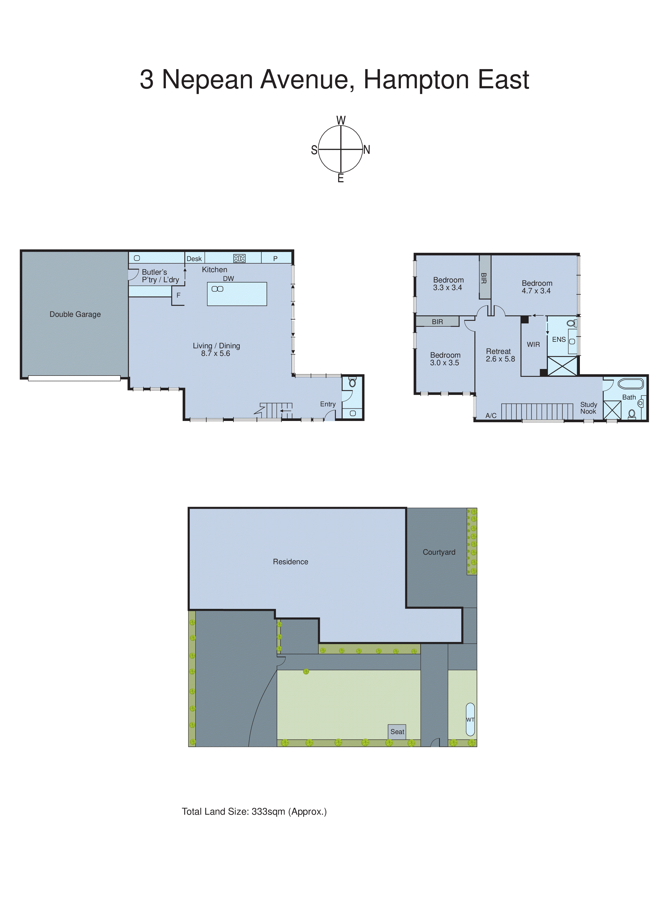 3 Nepean Avenue, Hampton East VIC 3188 - Floorplan