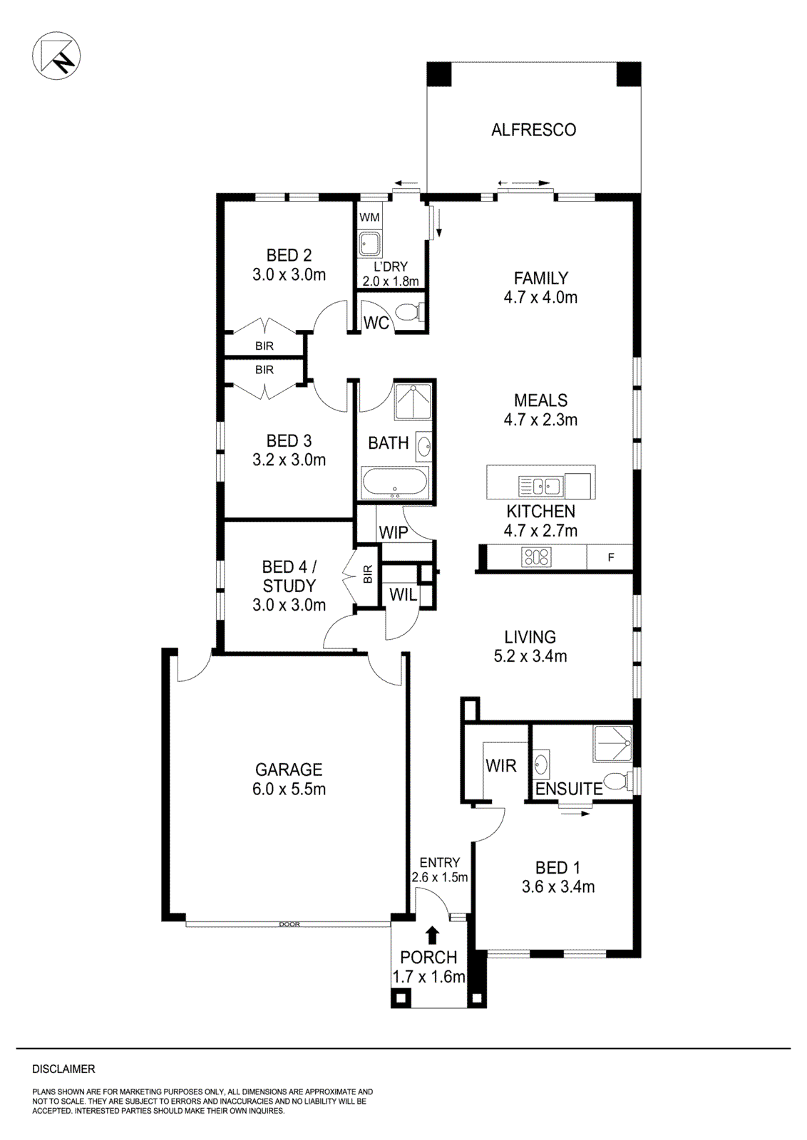3 Neway Avenue, Delacombe VIC 3356 - Floorplan