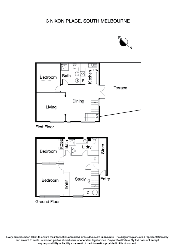 3 Nixon Place, SOUTH MELBOURNE VIC 3205 - Floorplan