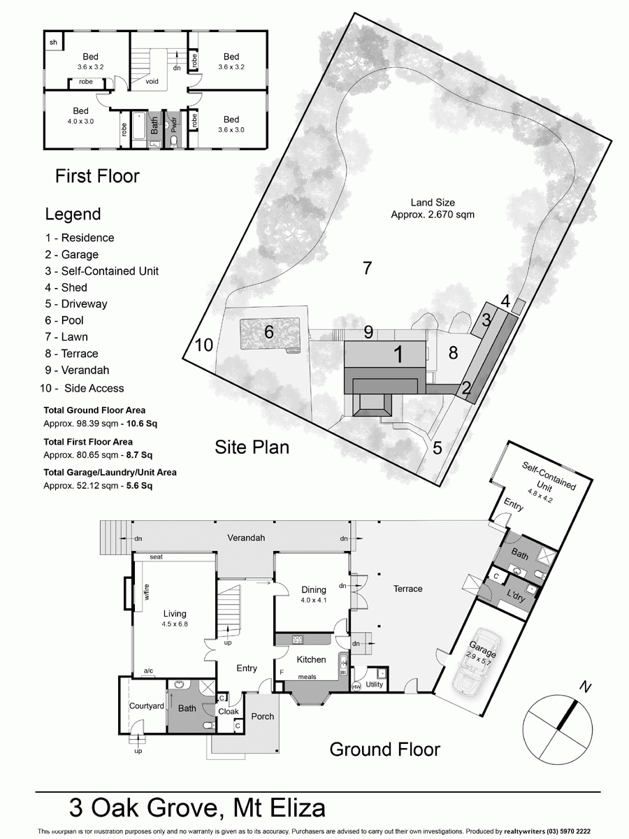 3 Oak Grove, MOUNT ELIZA VIC 3930 - Floorplan