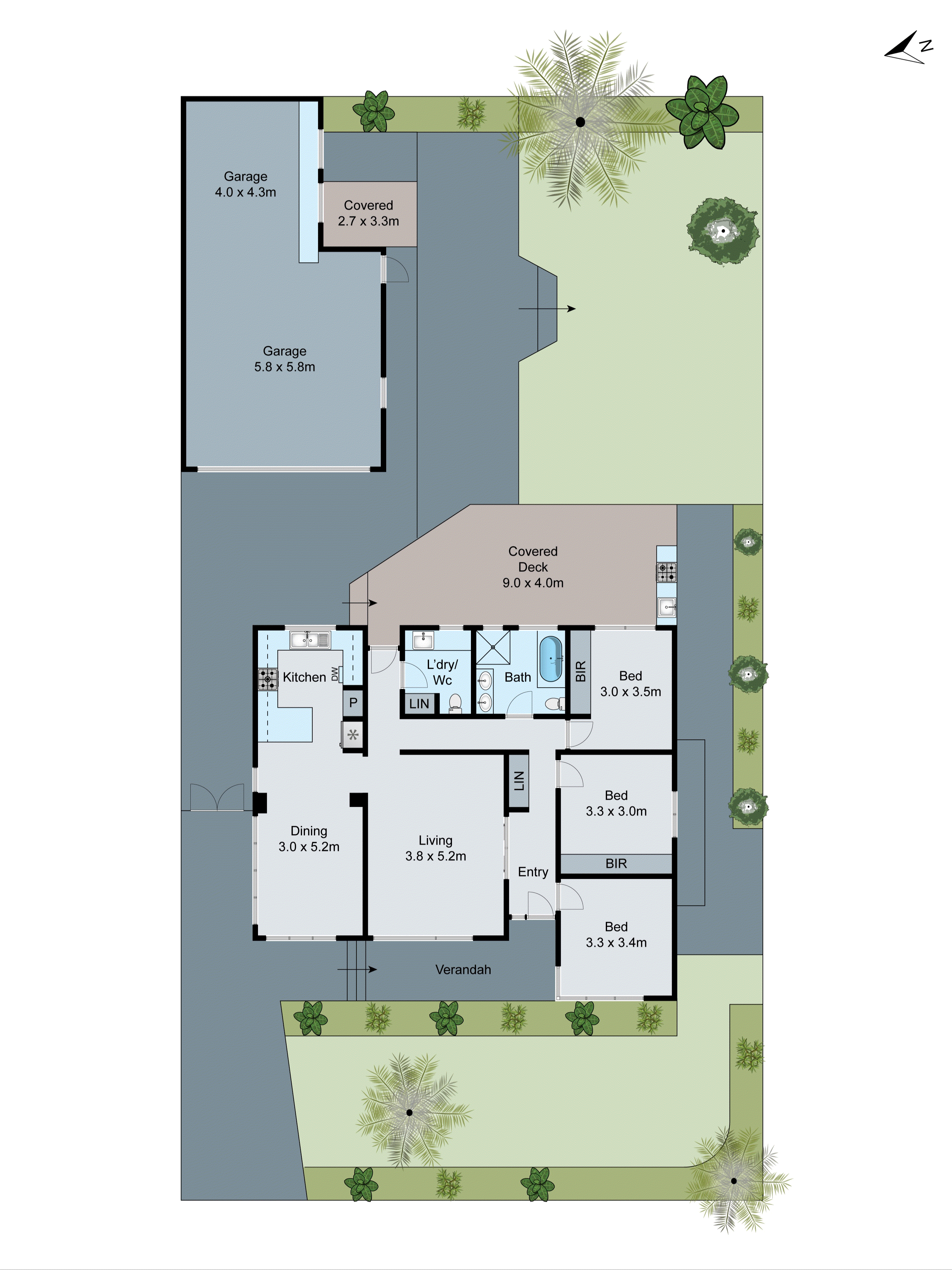 3 Olwen Avenue, Belmont VIC 3216 - Floorplan