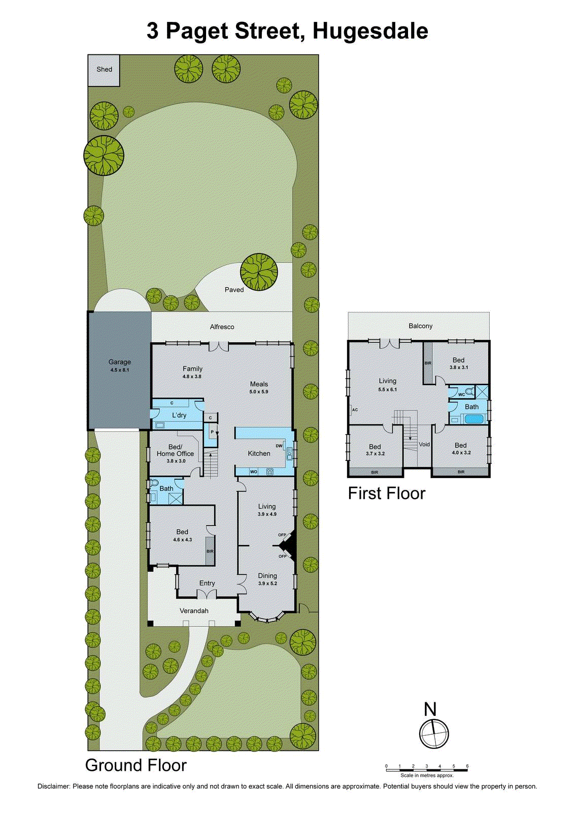 3 Paget Street, Hughesdale VIC 3166 - Floorplan