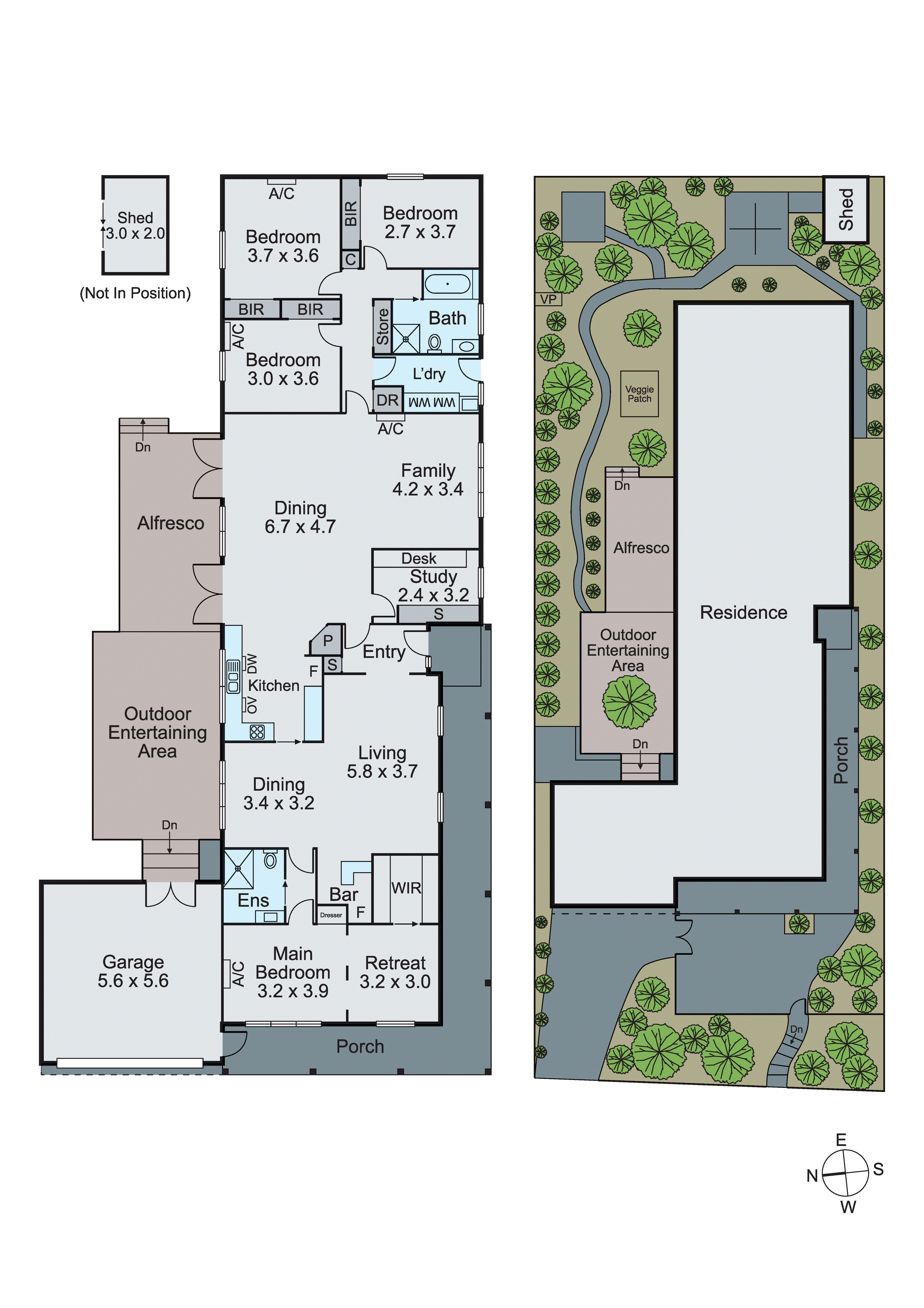 3 Patrick Court, Wheelers Hill VIC 3150 - Floorplan