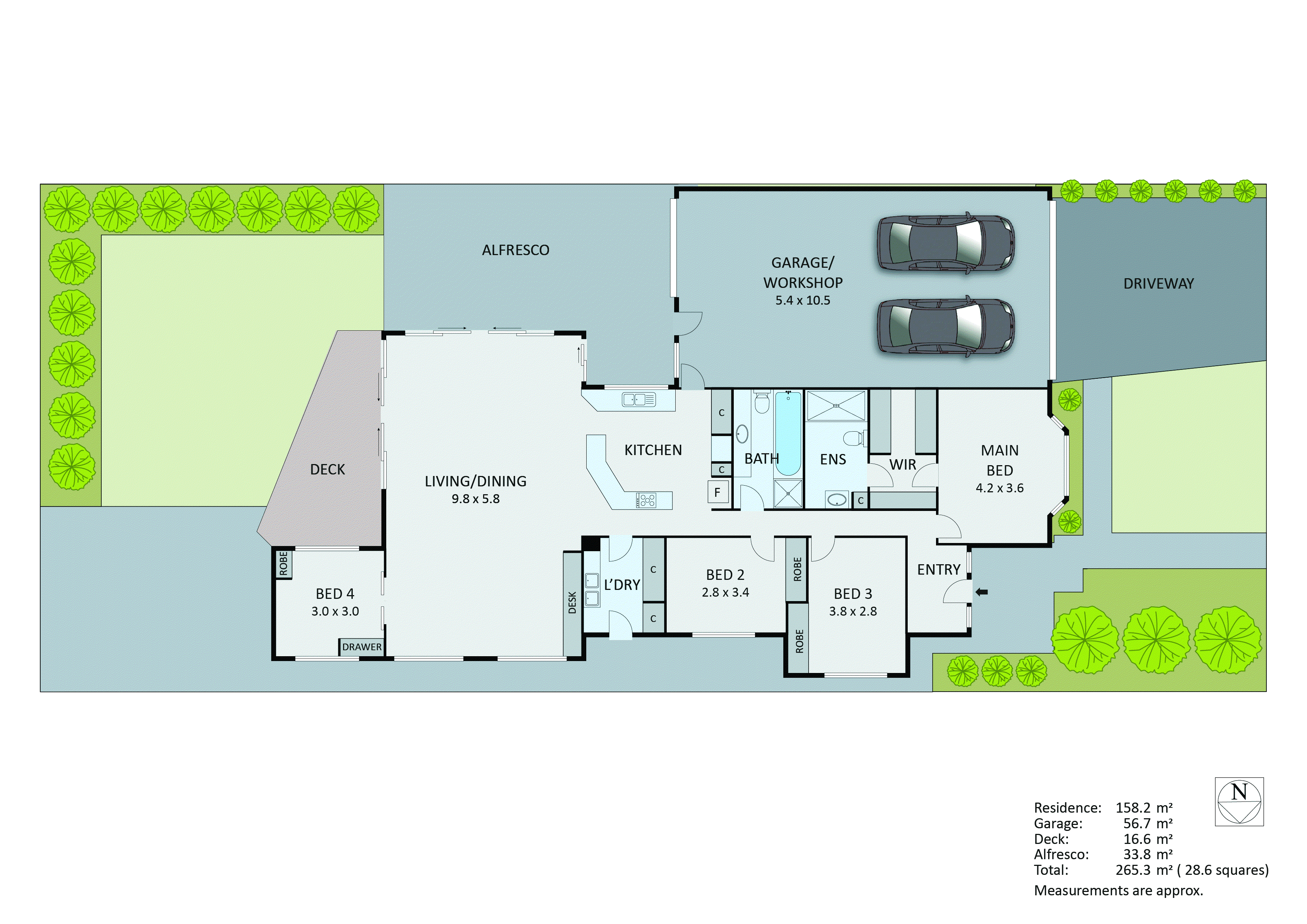 3 Pauline Avenue, Dingley Village VIC 3172 - Floorplan