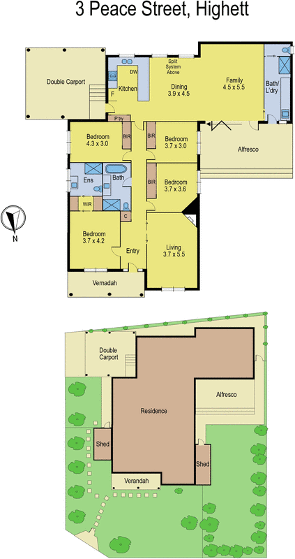 3 Peace Street, Highett VIC 3190 - Floorplan