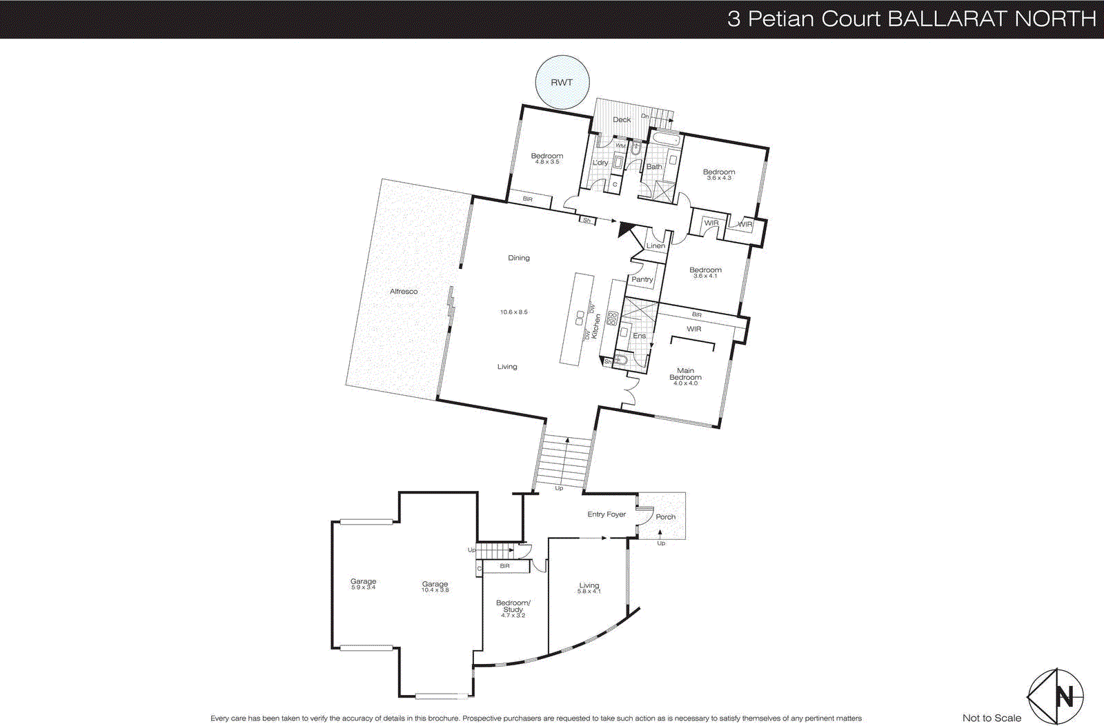 3 Petian Court, Ballarat North VIC 3350 - Floorplan