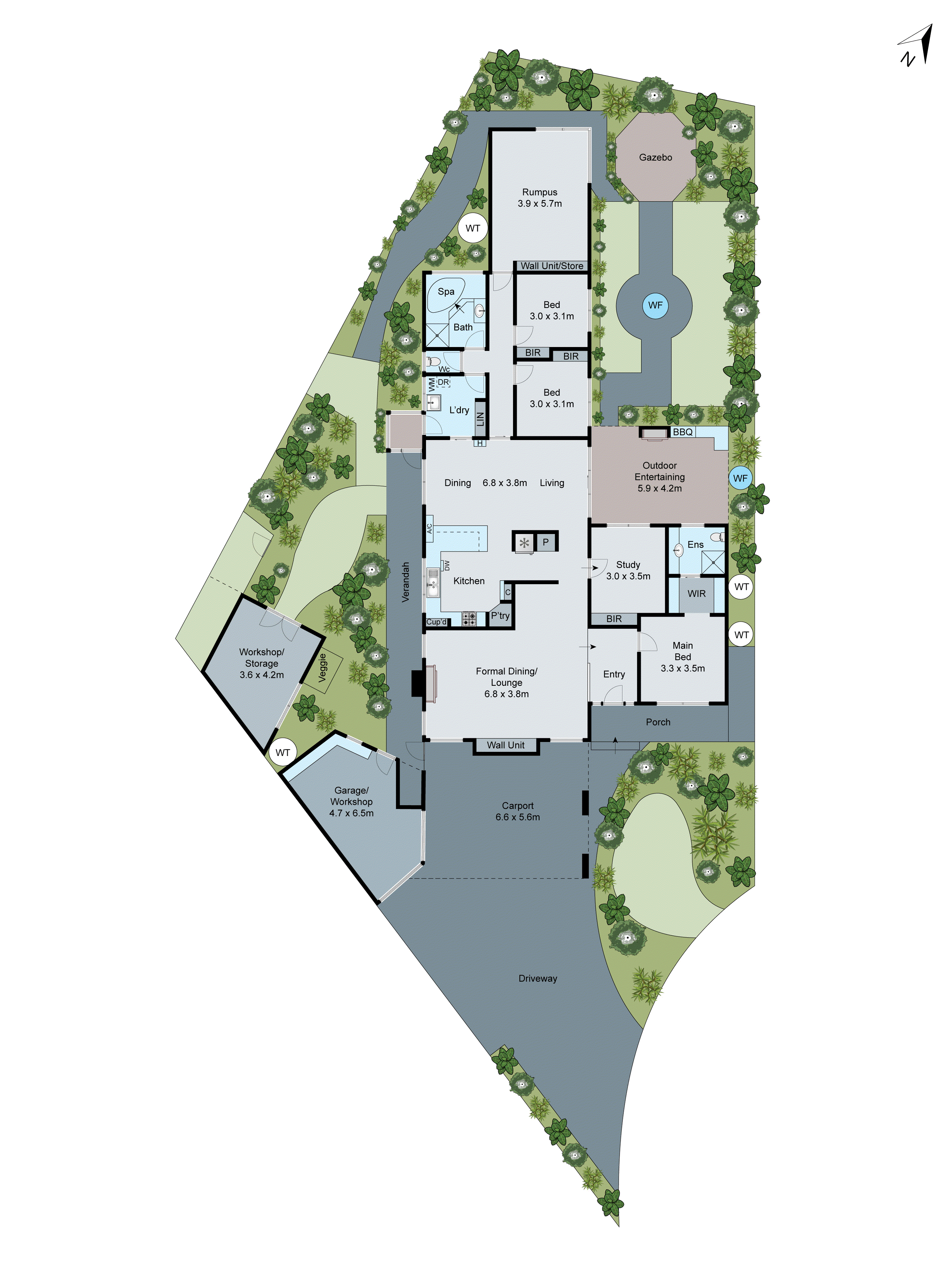 3 Pindari Court, Grovedale VIC 3216 - Floorplan