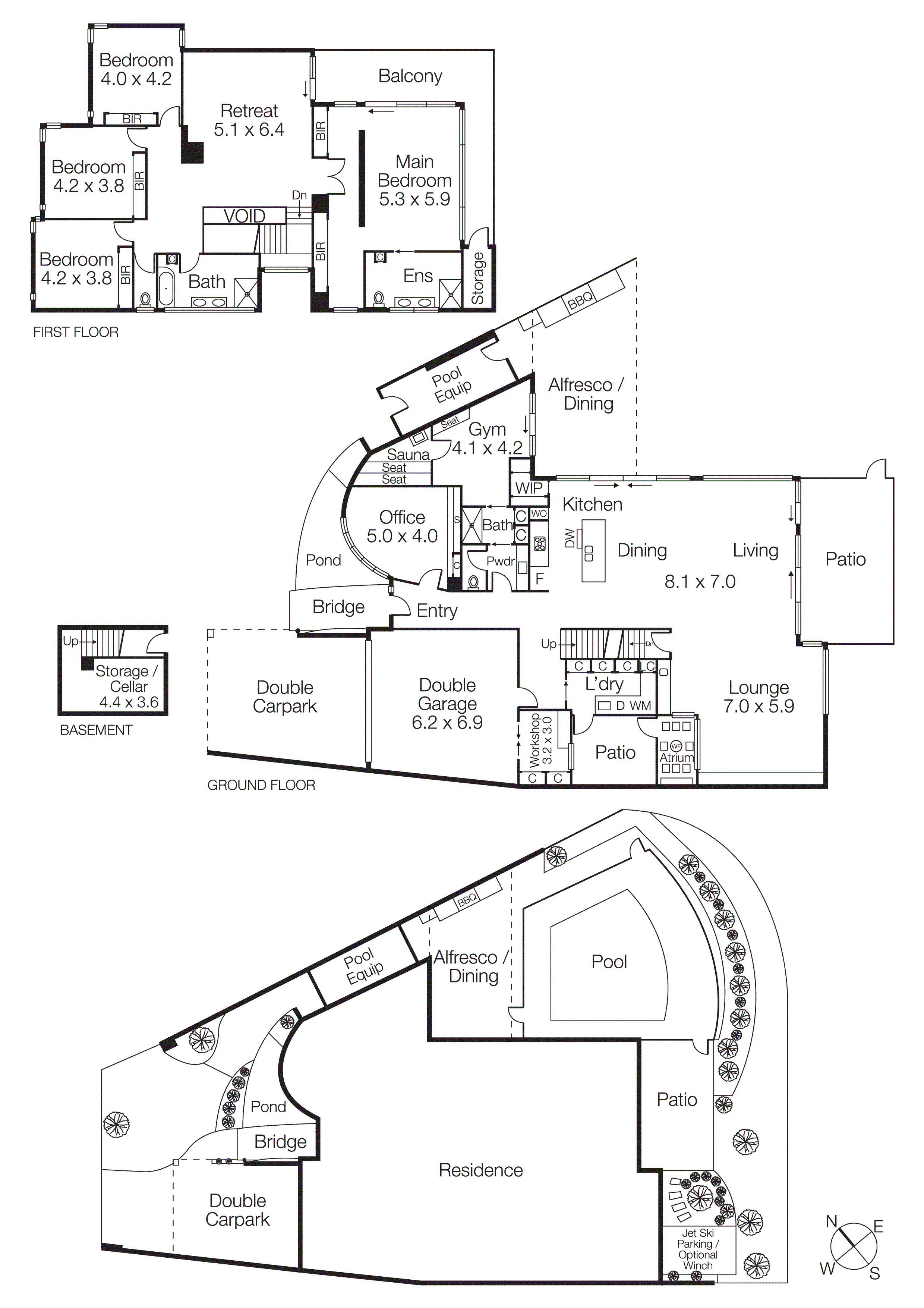 3 Pitcairn Place, Patterson Lakes VIC 3197 - Floorplan