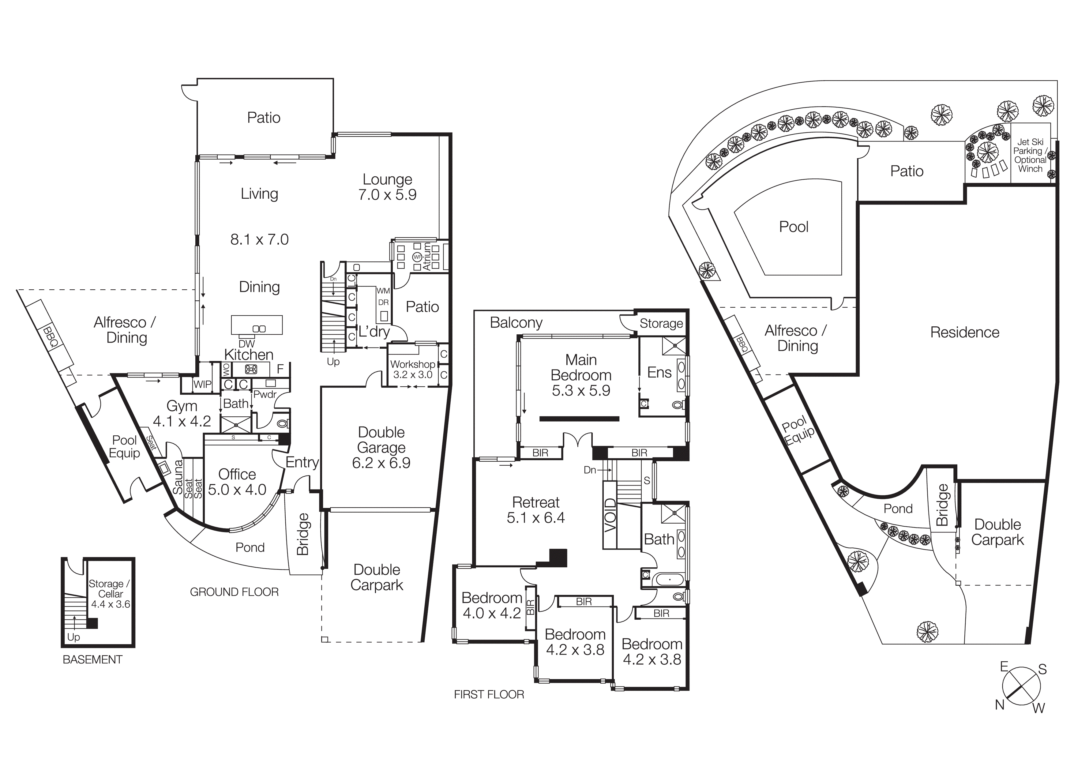 3 Pitcairn Place, Patterson Lakes VIC 3197 - Floorplan