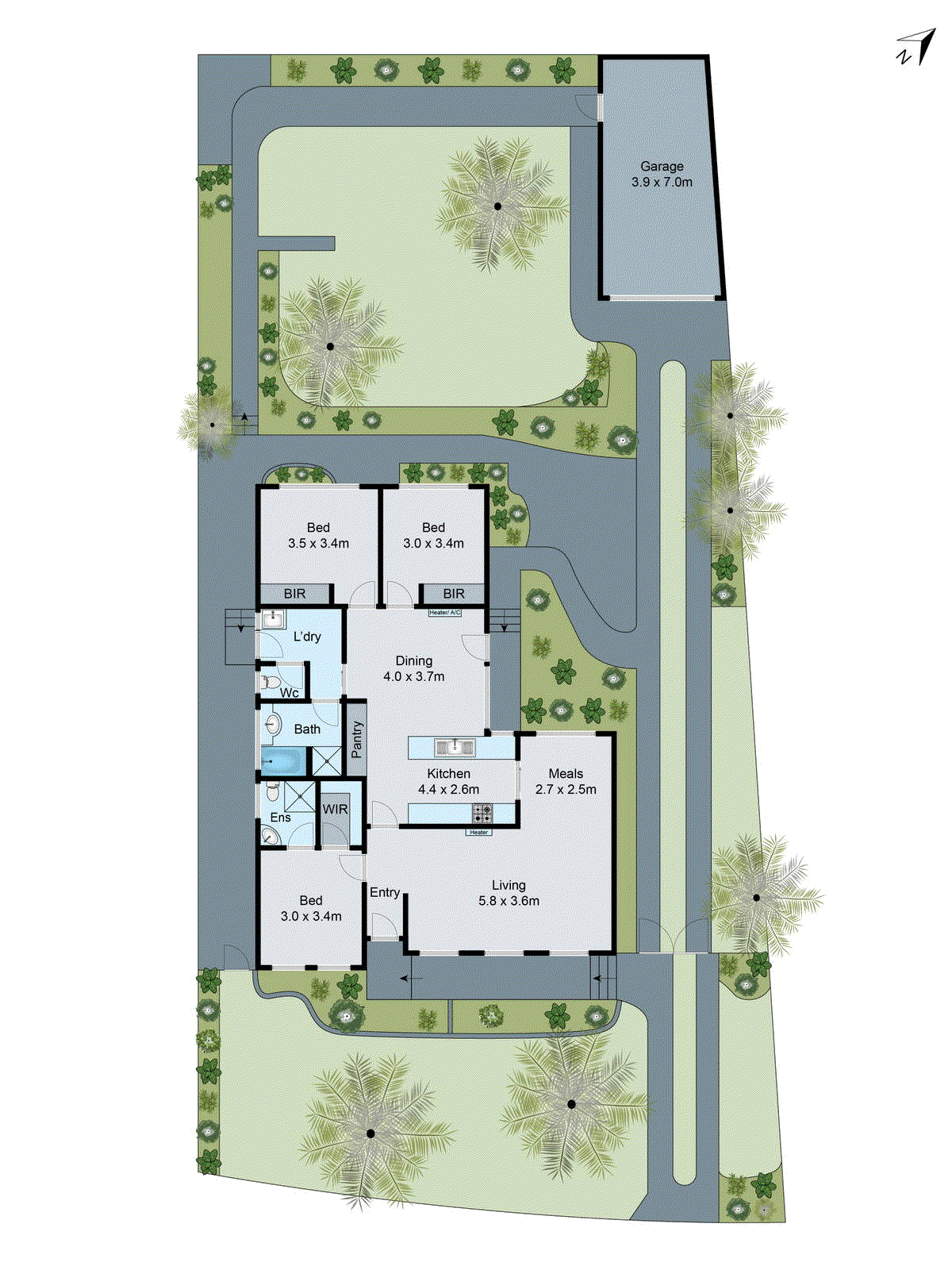 3 Polwarth Crescent, Belmont VIC 3216 - Floorplan