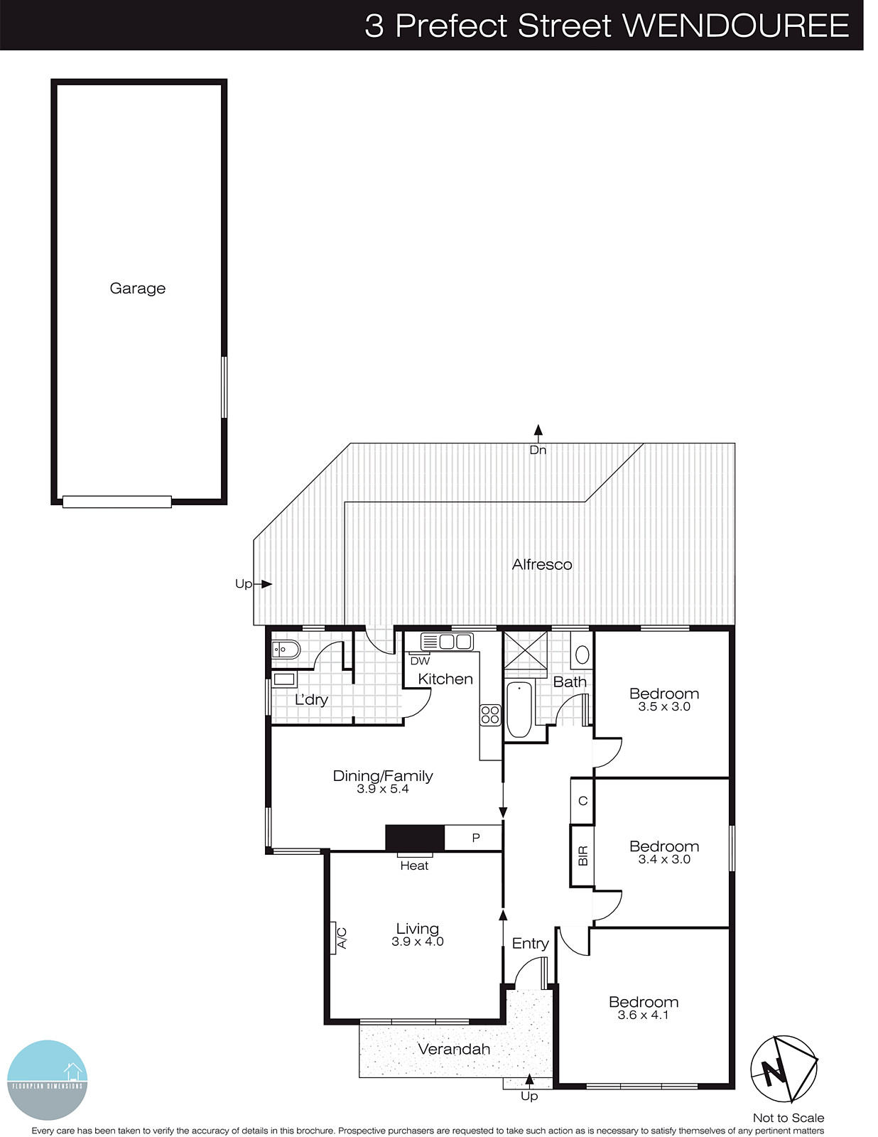 3 Prefect Street, Wendouree VIC 3355 - Floorplan
