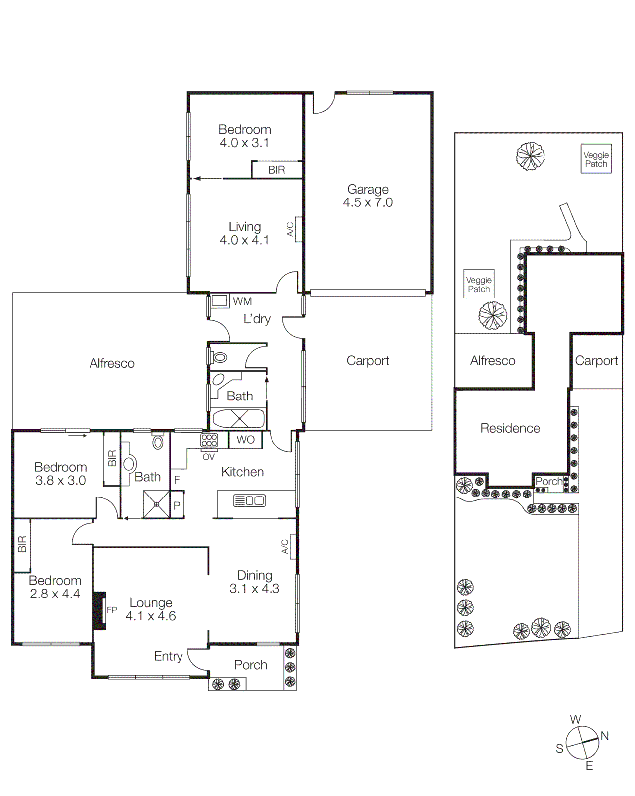 3 Prince Street, Hampton VIC 3188 - Floorplan