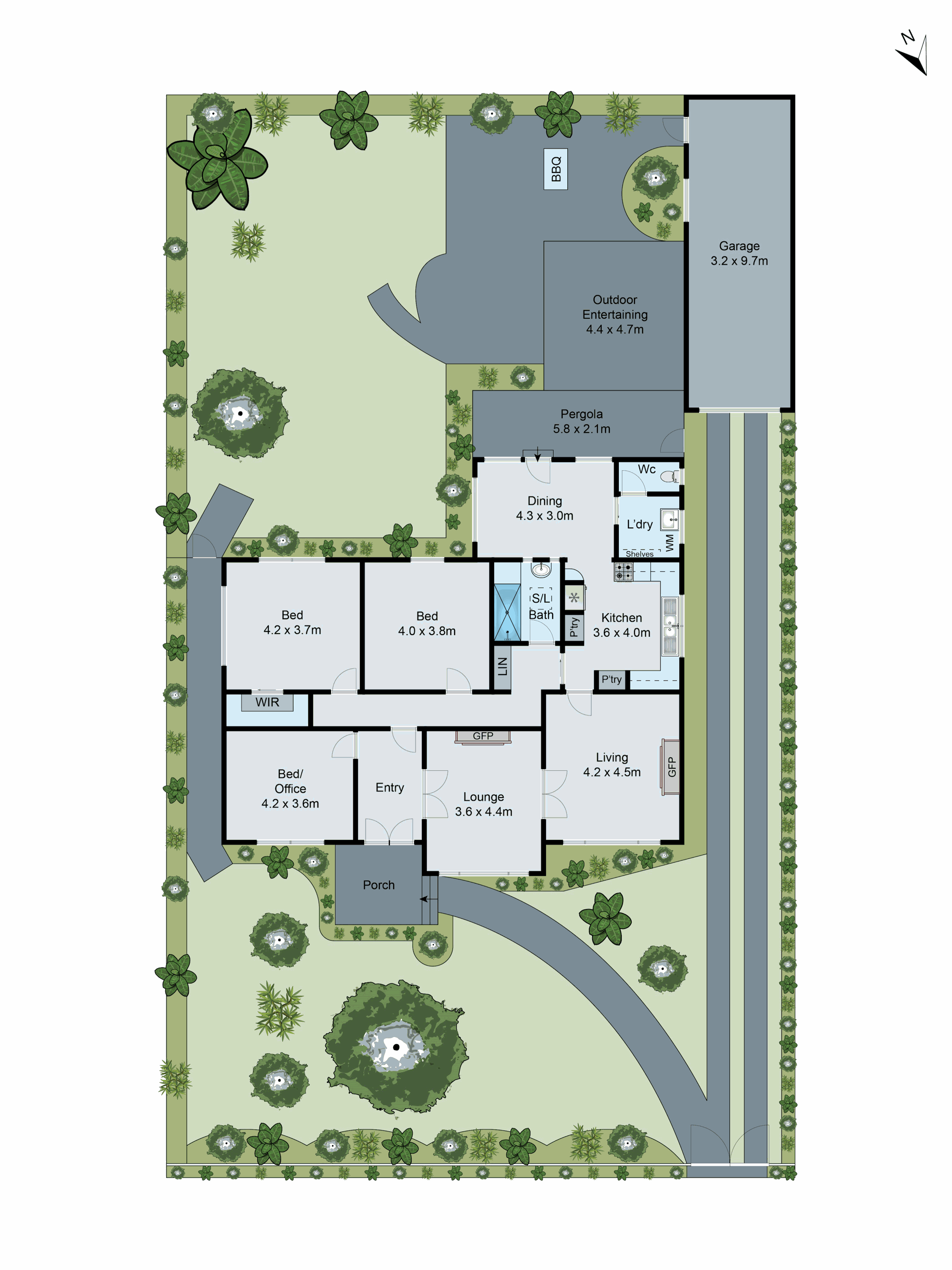 3 Purrumbete Avenue, Manifold Heights VIC 3218 - Floorplan