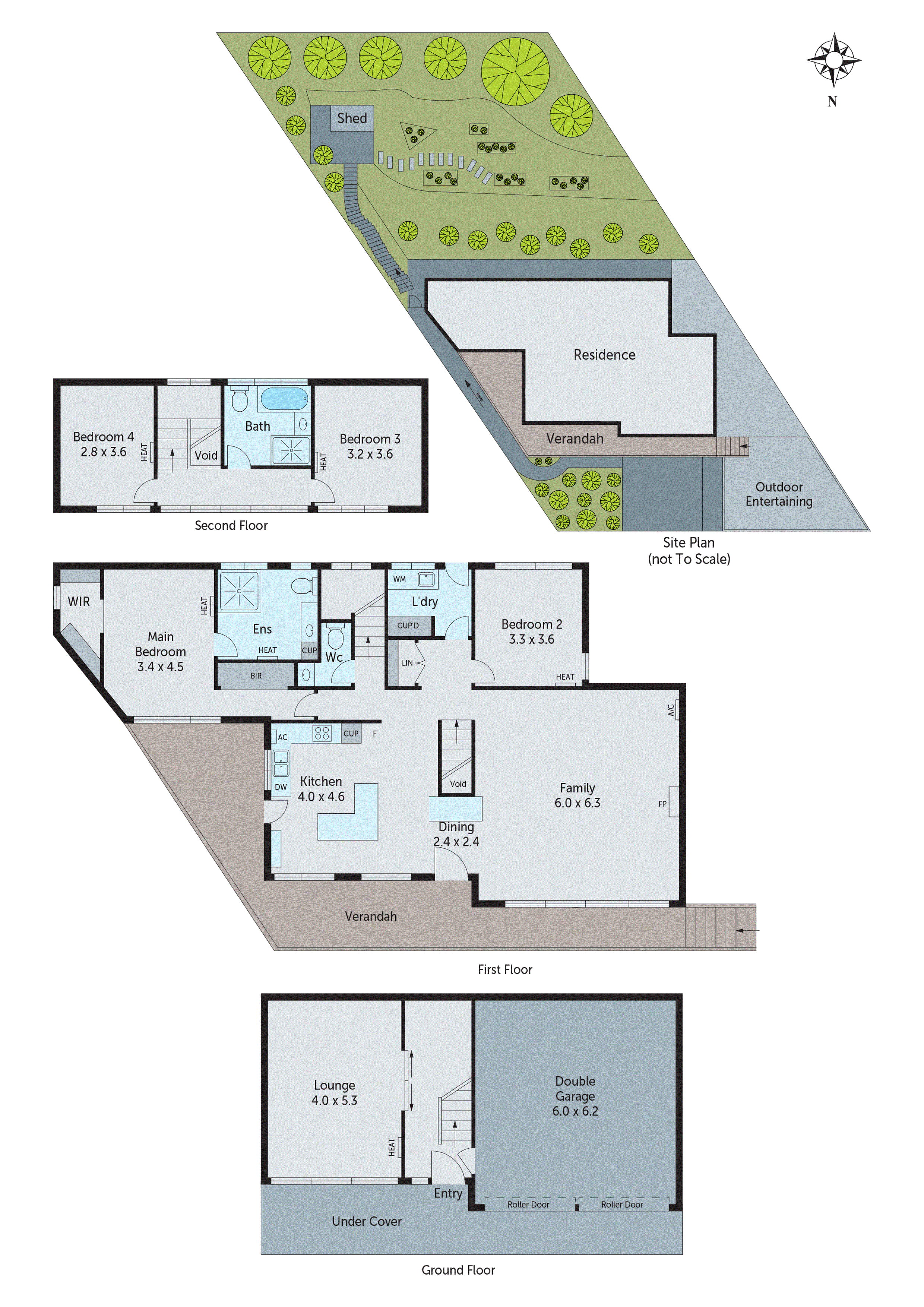 3 Queens Park Road, Highton VIC 3216 - Floorplan