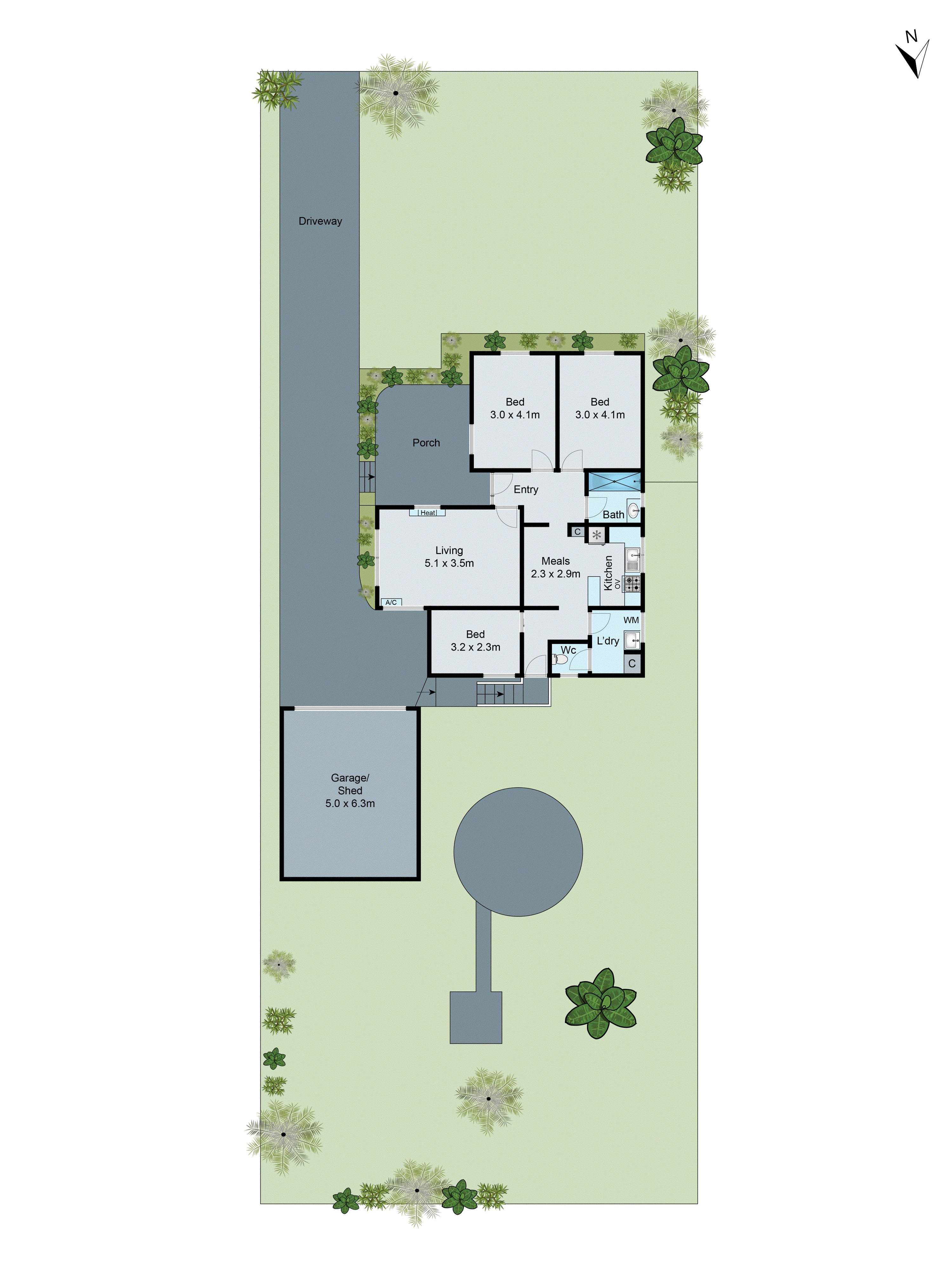 3 Railway Avenue, Ashwood VIC 3147 - Floorplan