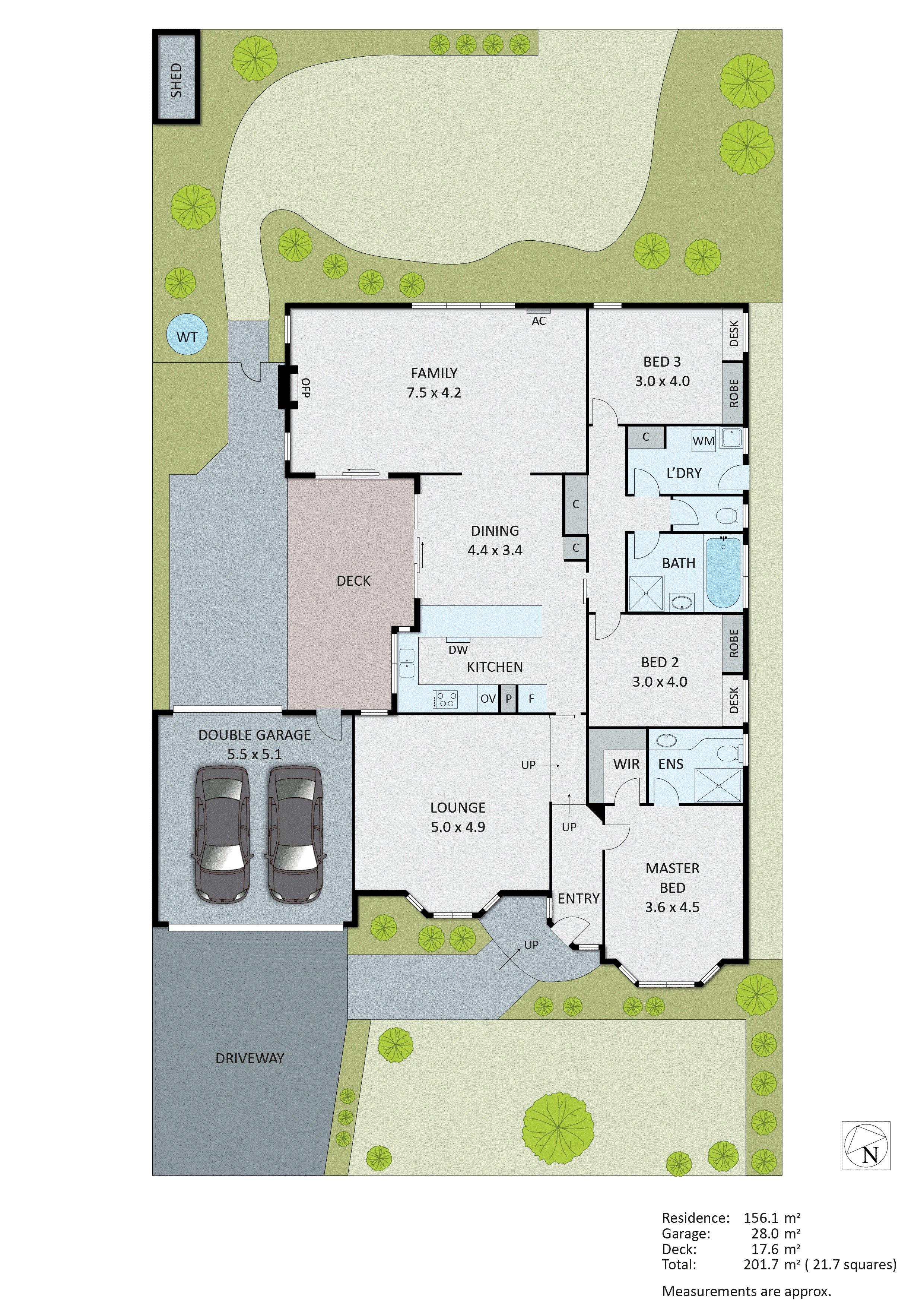 3 Rava Court, Aspendale Gardens VIC 3195 - Floorplan