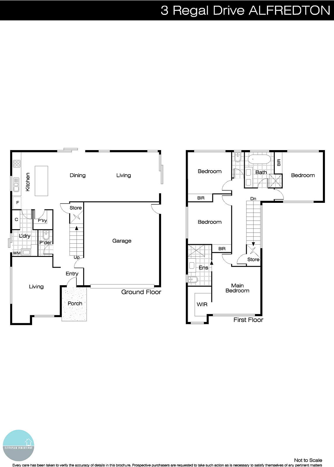 3 Regal Drive, Alfredton VIC 3350 - Floorplan