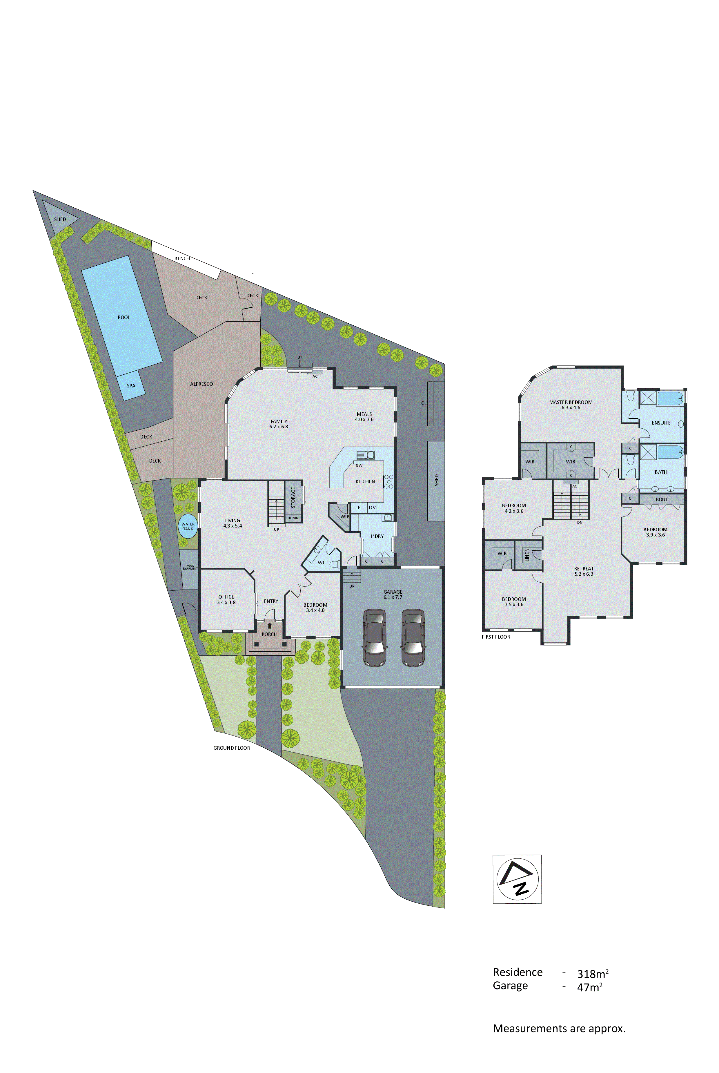3 Rex Place, Dingley Village VIC 3172 - Floorplan
