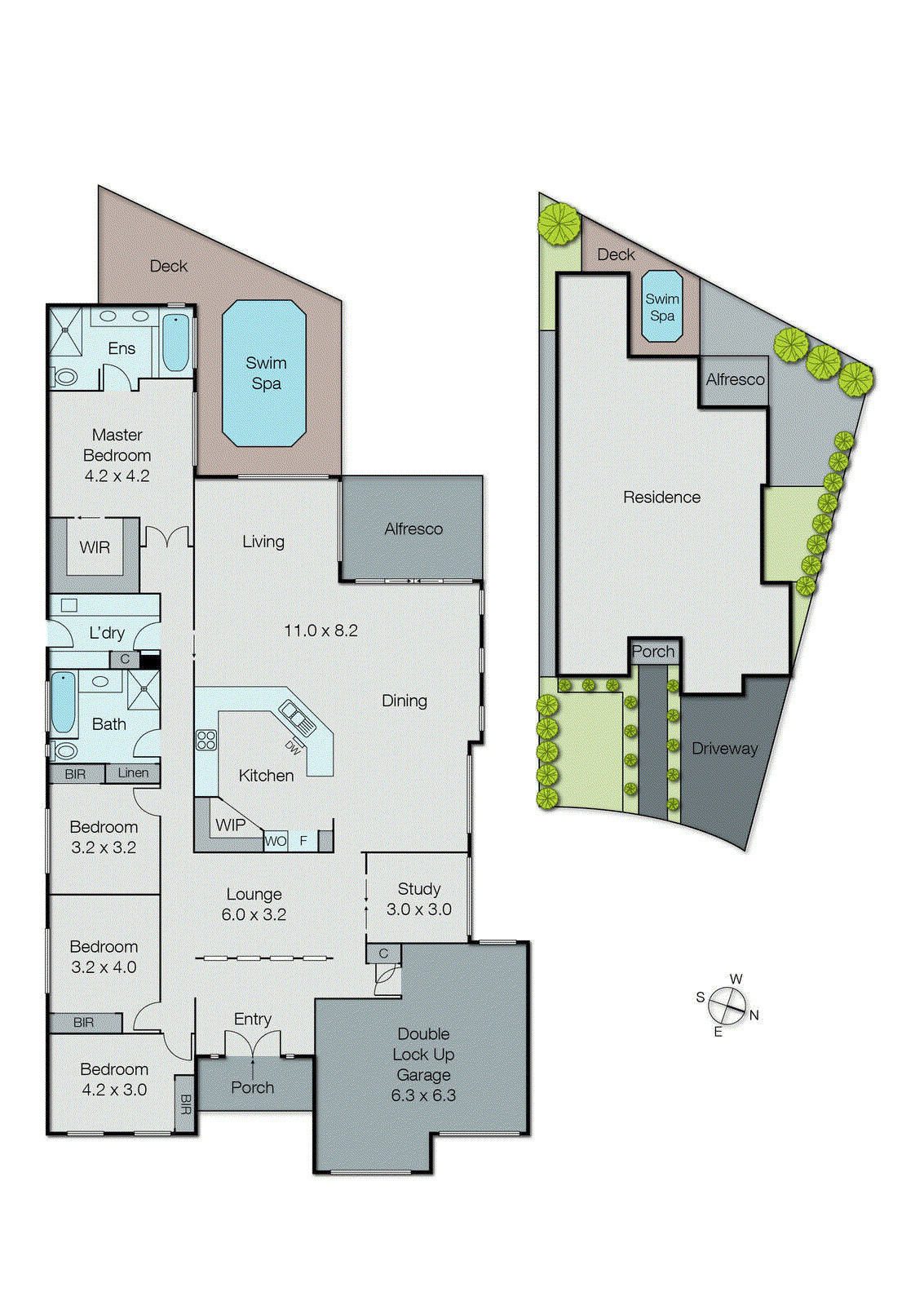 3 Reys Close, Mordialloc VIC 3195 - Floorplan