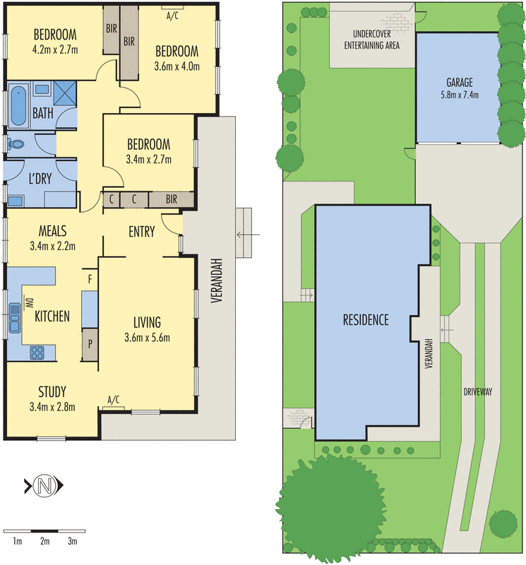 3 Rosewood Court, Grovedale VIC 3216 - Floorplan