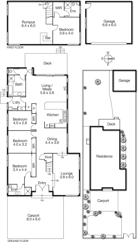 3 Rowan Avenue, Bentleigh East VIC 3165 - Floorplan