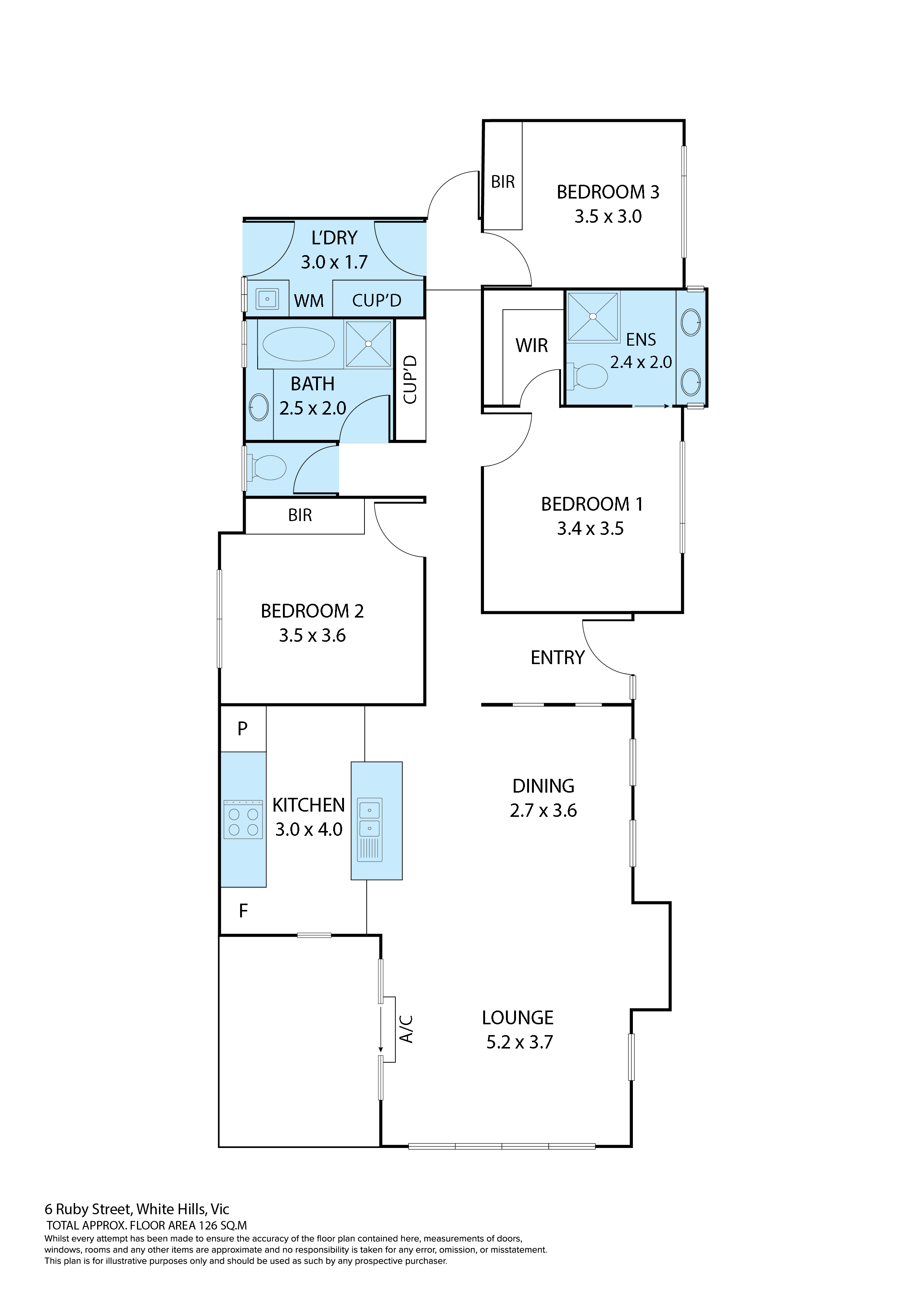 3 Ruby Street White Hills Vic 3550