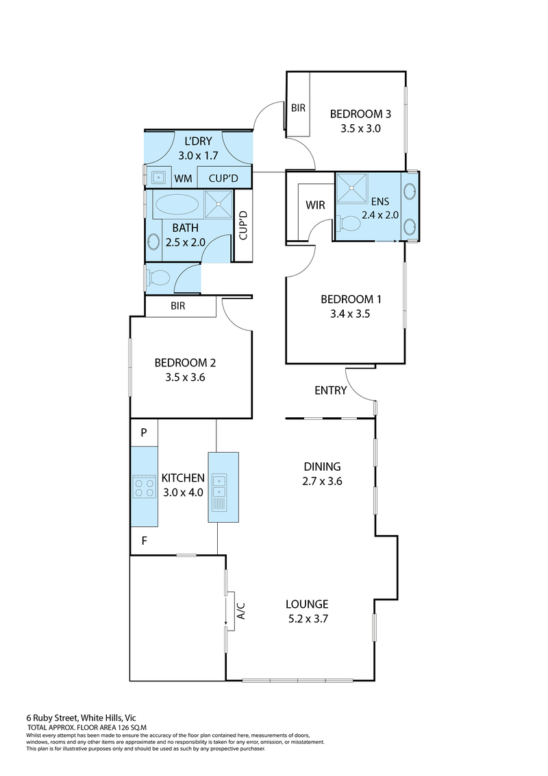 3 Ruby Street White Hills Vic 3550