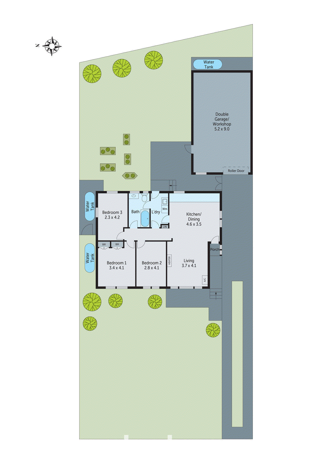 3 Saturn Street, Newcomb VIC 3219 - Floorplan
