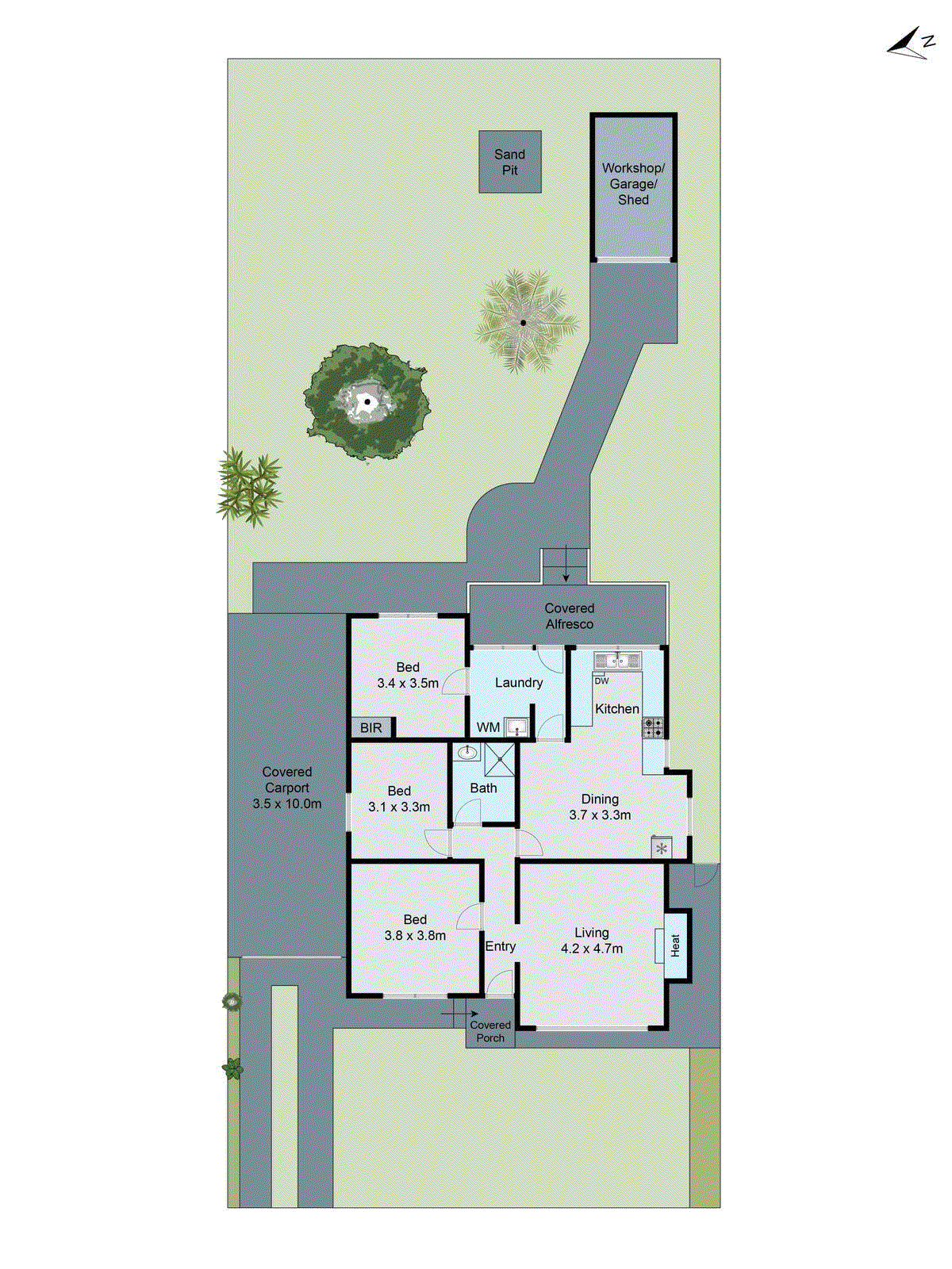 3 Scarlett Street, Geelong West VIC 3218 - Floorplan
