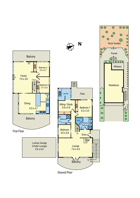 3 Sea Parade, Mentone VIC 3194 - Floorplan