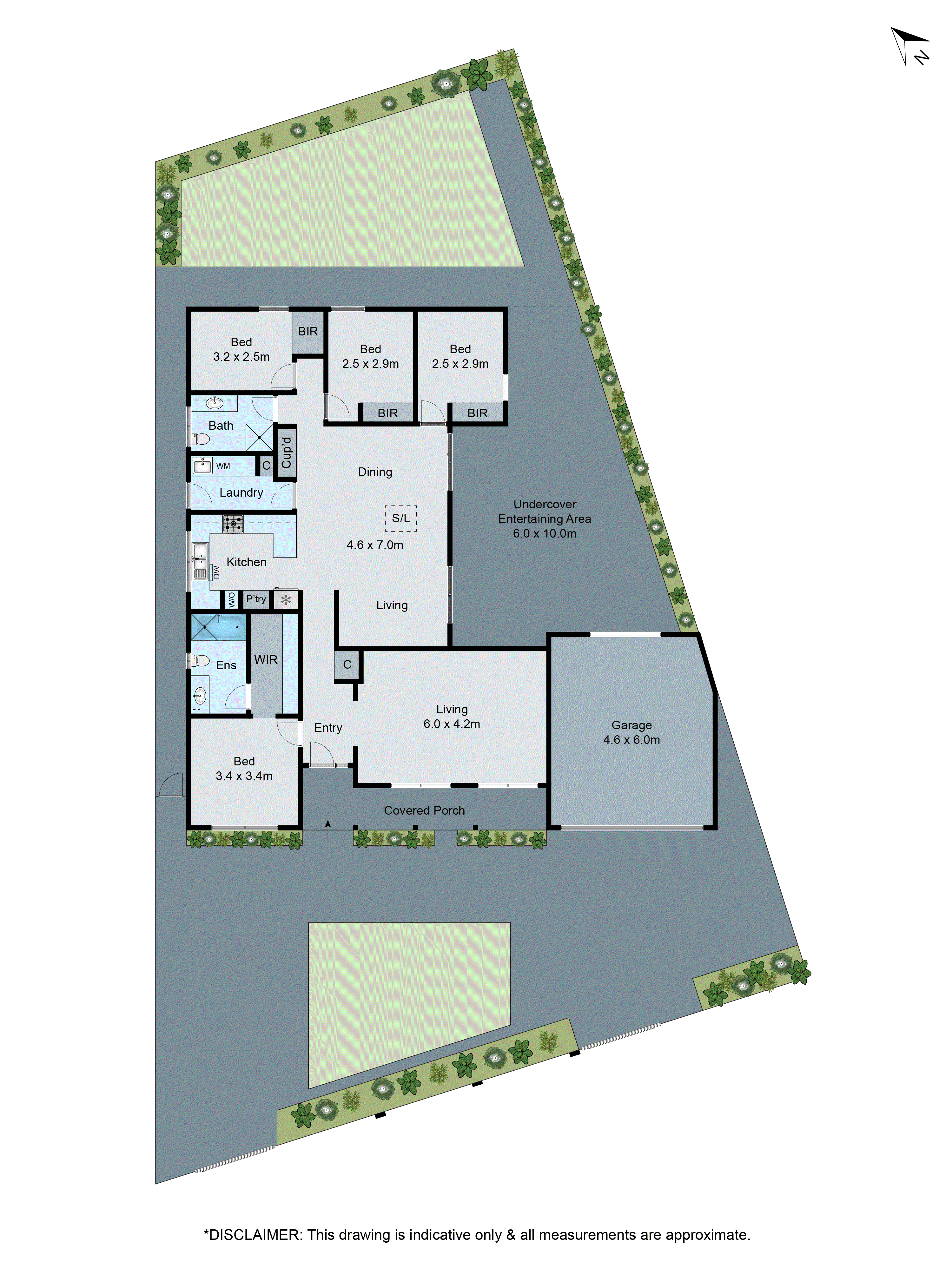 3 Sharra Court, Clarinda VIC 3169 - Floorplan