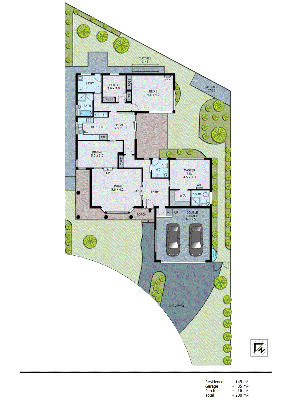 3 Shepherd Court, Dingley Village VIC 3172 - Floorplan