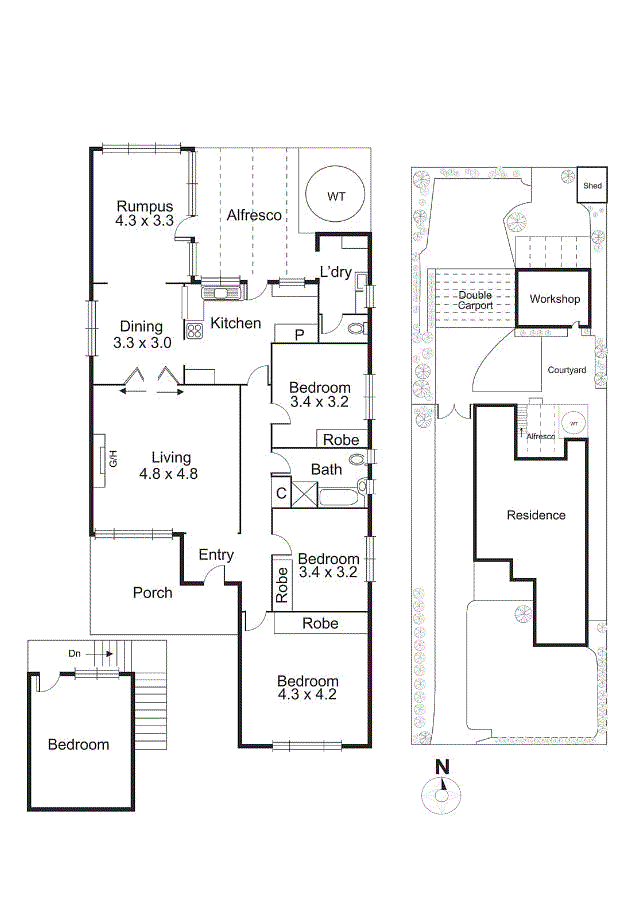 3 Small Road, Bentleigh VIC 3204 - Floorplan
