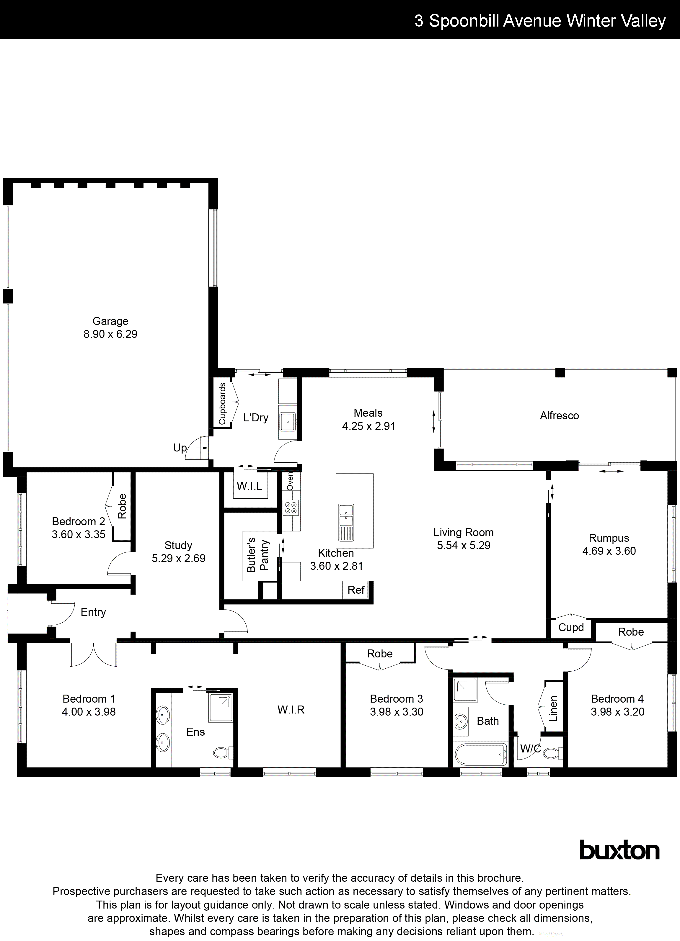 3 Spoonbill Avenue, Winter Valley VIC 3358 - Floorplan