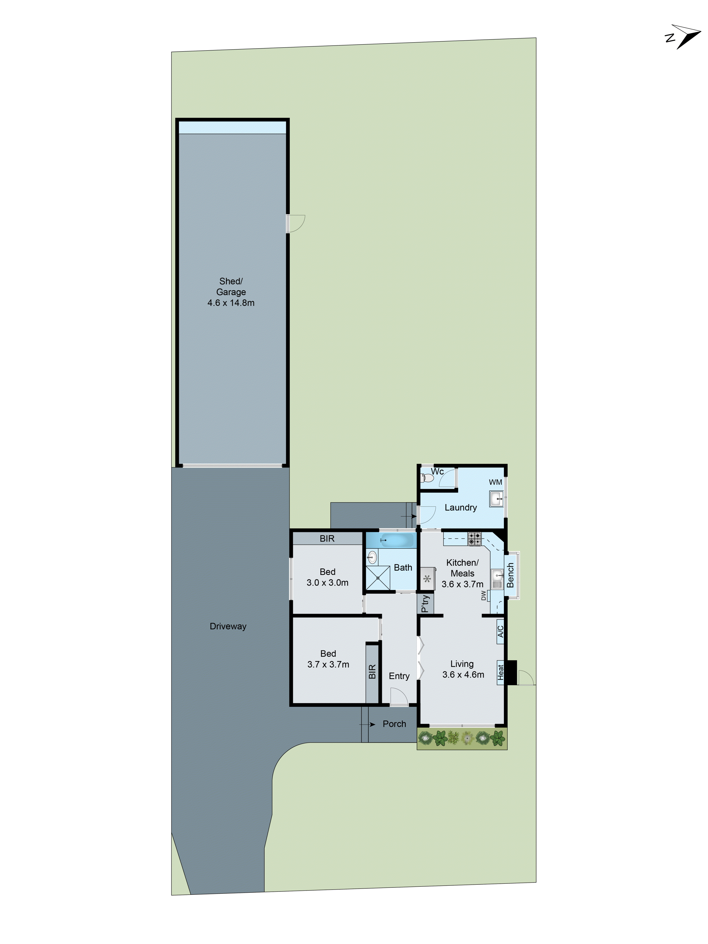 3 Staverly Road, Herne Hill VIC 3218 - Floorplan