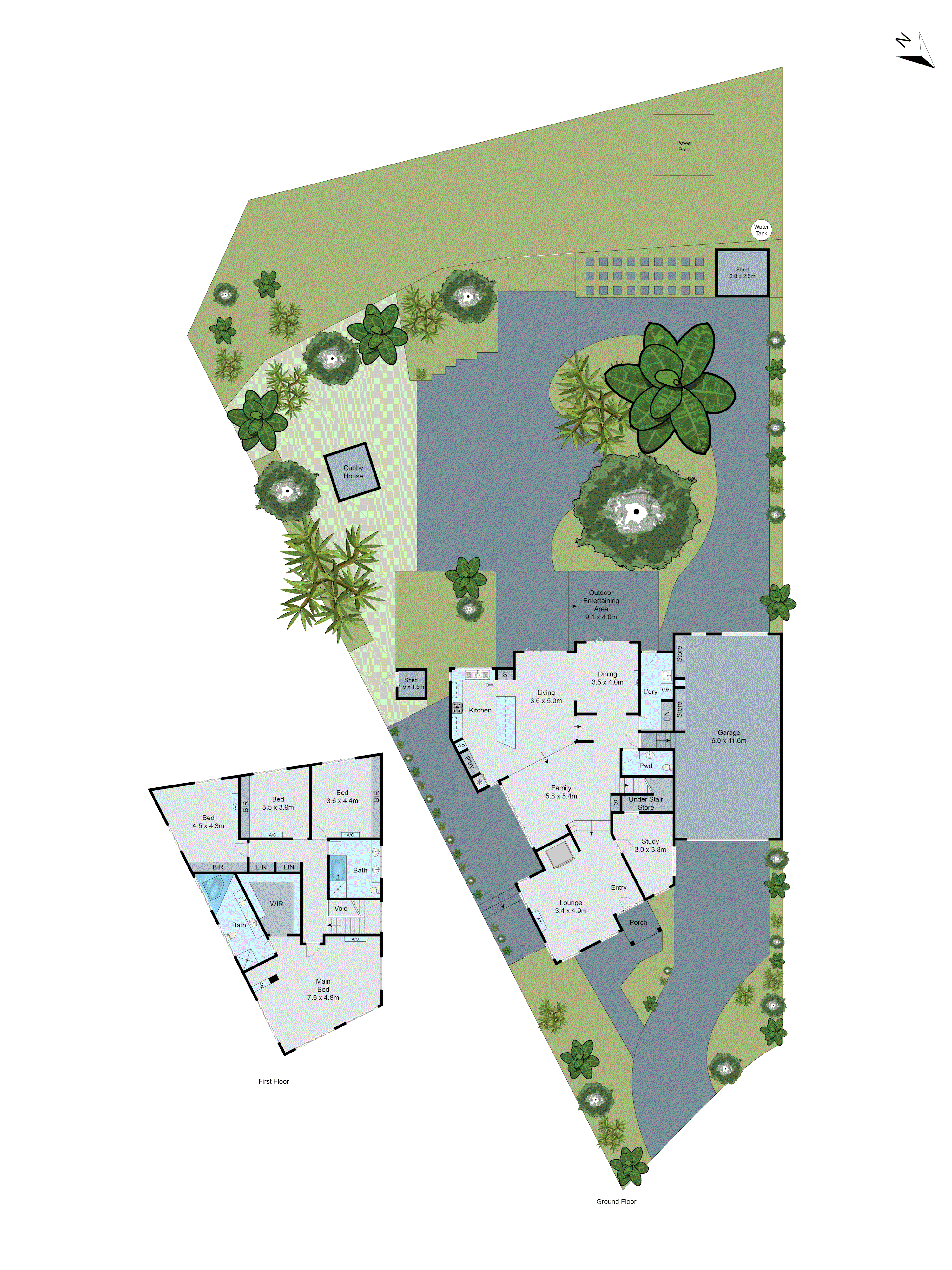 3 Sunhill Court, Wandana Heights VIC 3216 - Floorplan