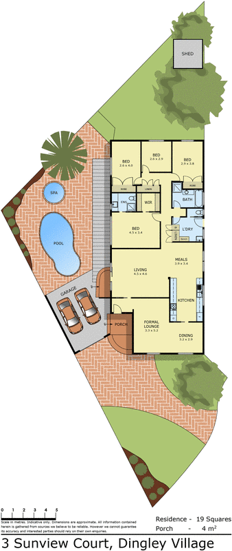 3 Sunview Court, Dingley Village VIC 3172 - Floorplan