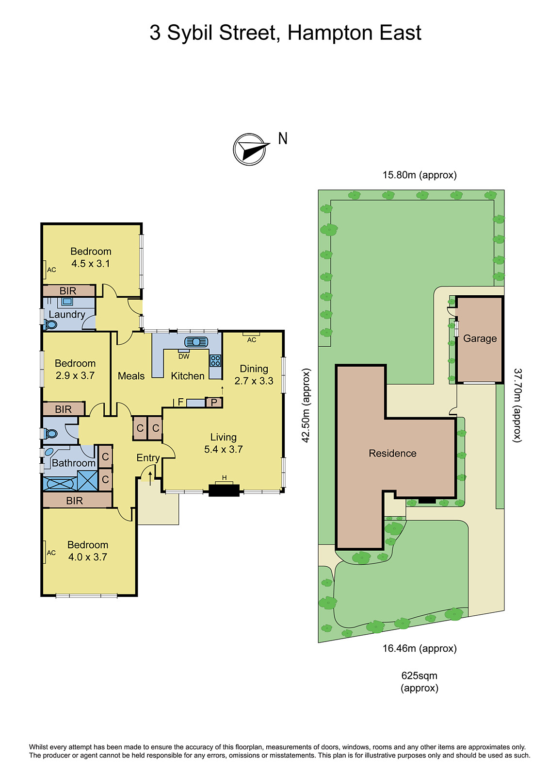 3 Sybil Street, Hampton East VIC 3188 - Floorplan