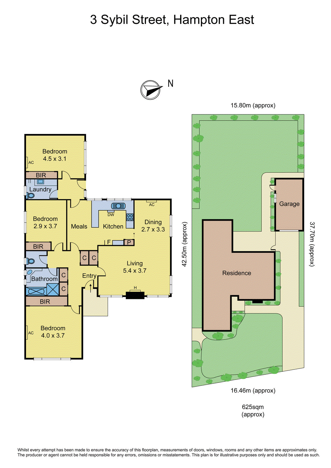 3 Sybil Street, Hampton East VIC 3188 - Floorplan