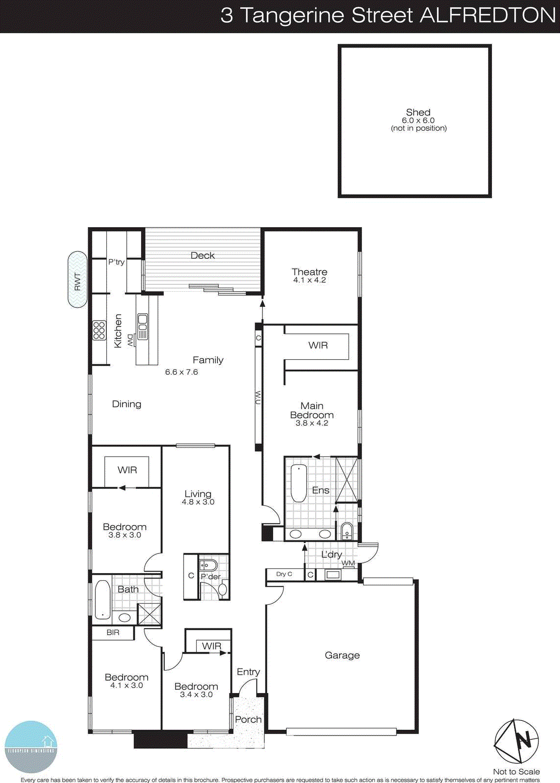 3 Tangerine Street, Alfredton VIC 3350 - Floorplan