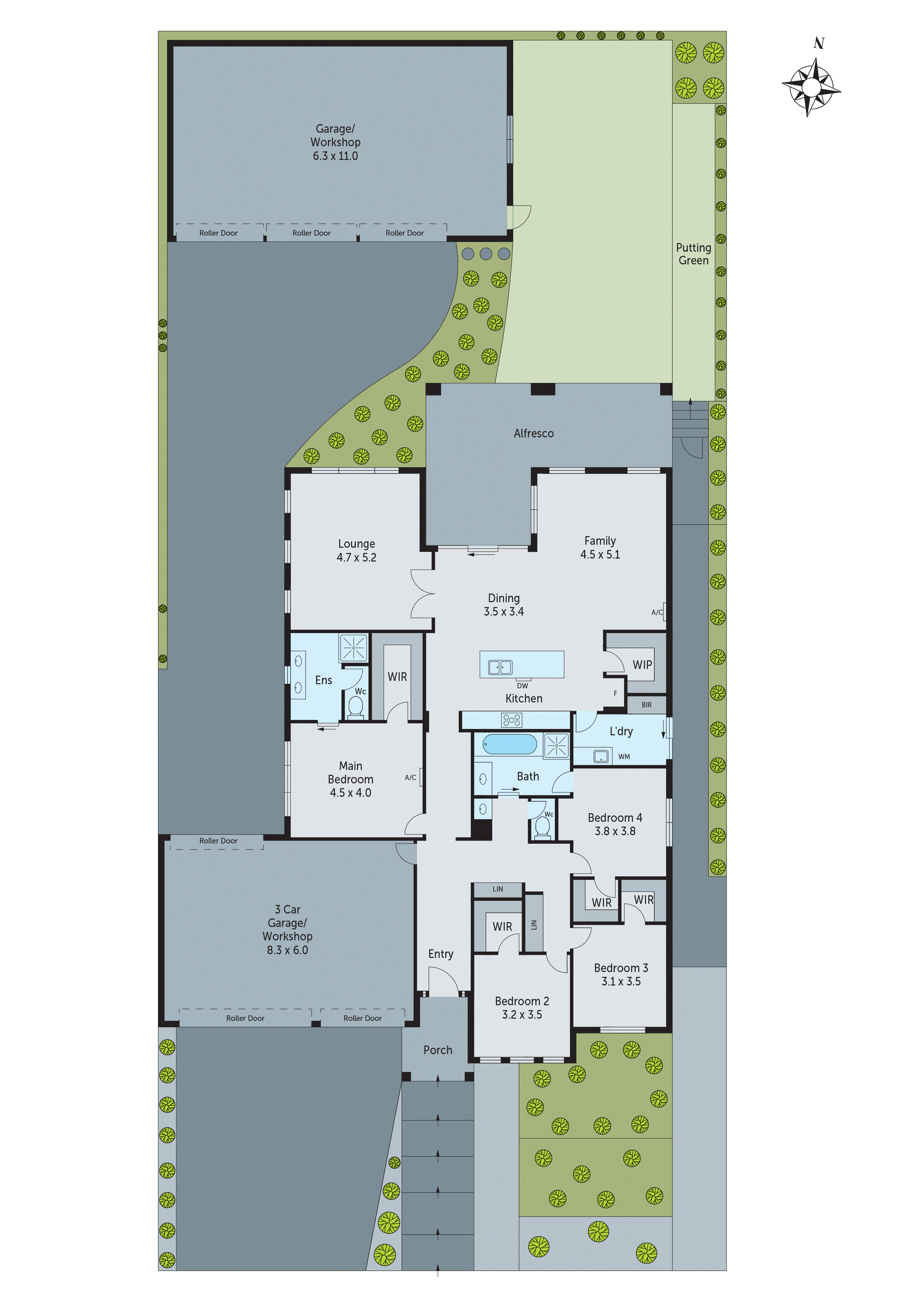 3 Tannin Way, Waurn Ponds VIC 3216 - Floorplan