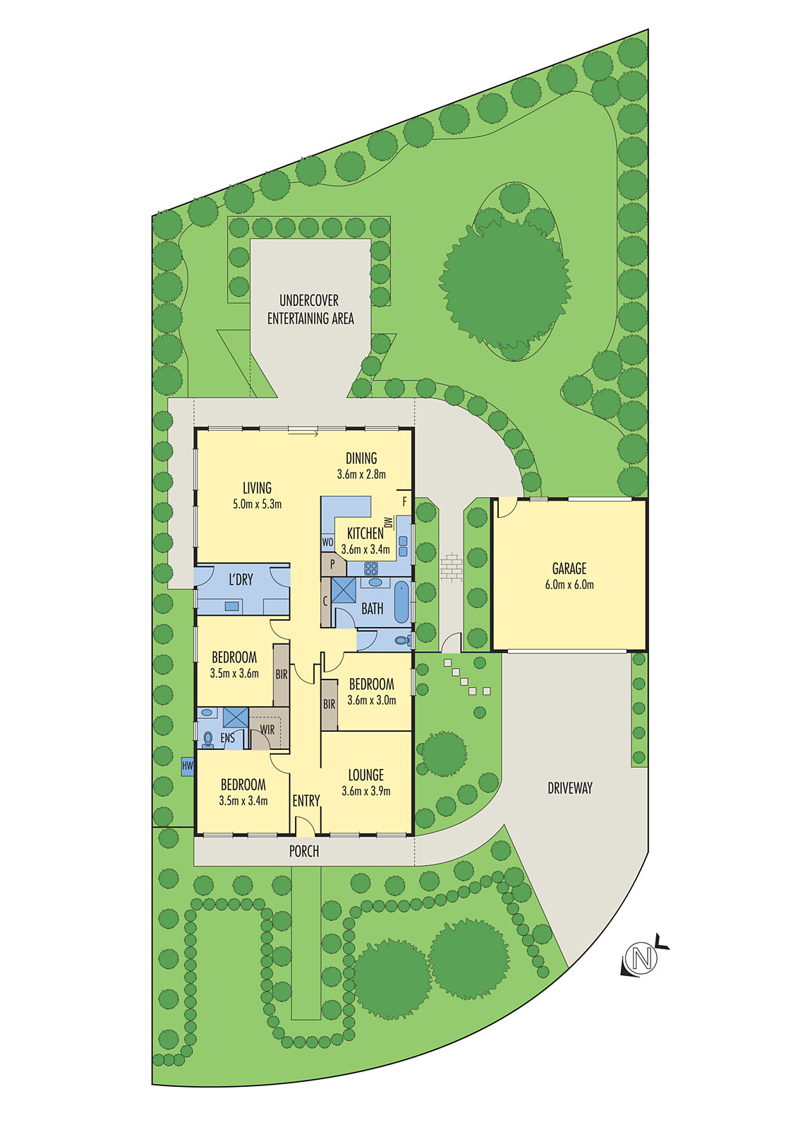 3 Tantalla Court, St Albans Park VIC 3219 - Floorplan