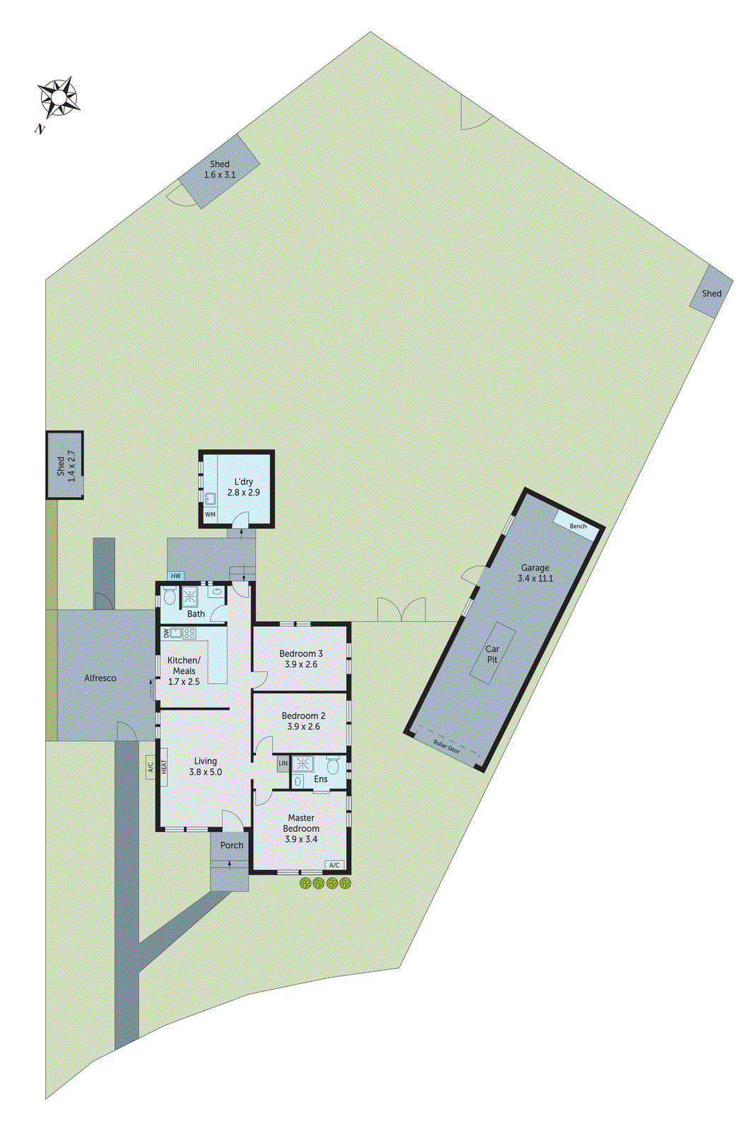 3 Taroonga Court, Norlane VIC 3214 - Floorplan