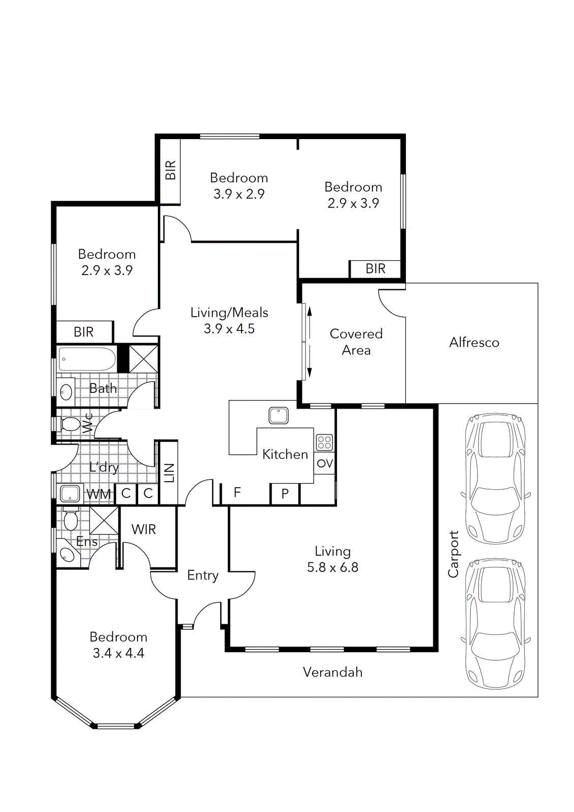 3 Teague Court, Sebastopol VIC 3356 - Floorplan