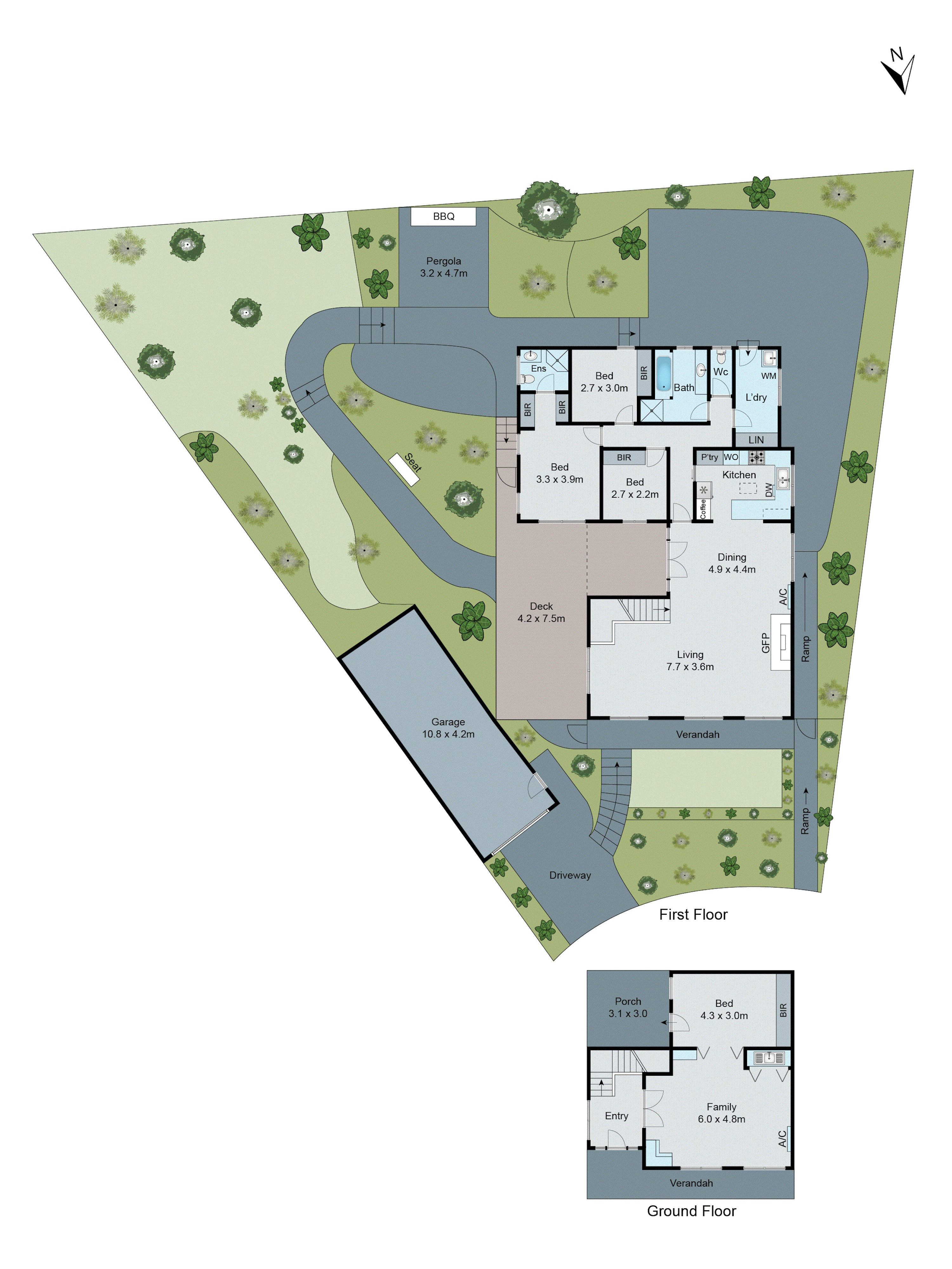 3 The Crest, Highton VIC 3216 - Floorplan