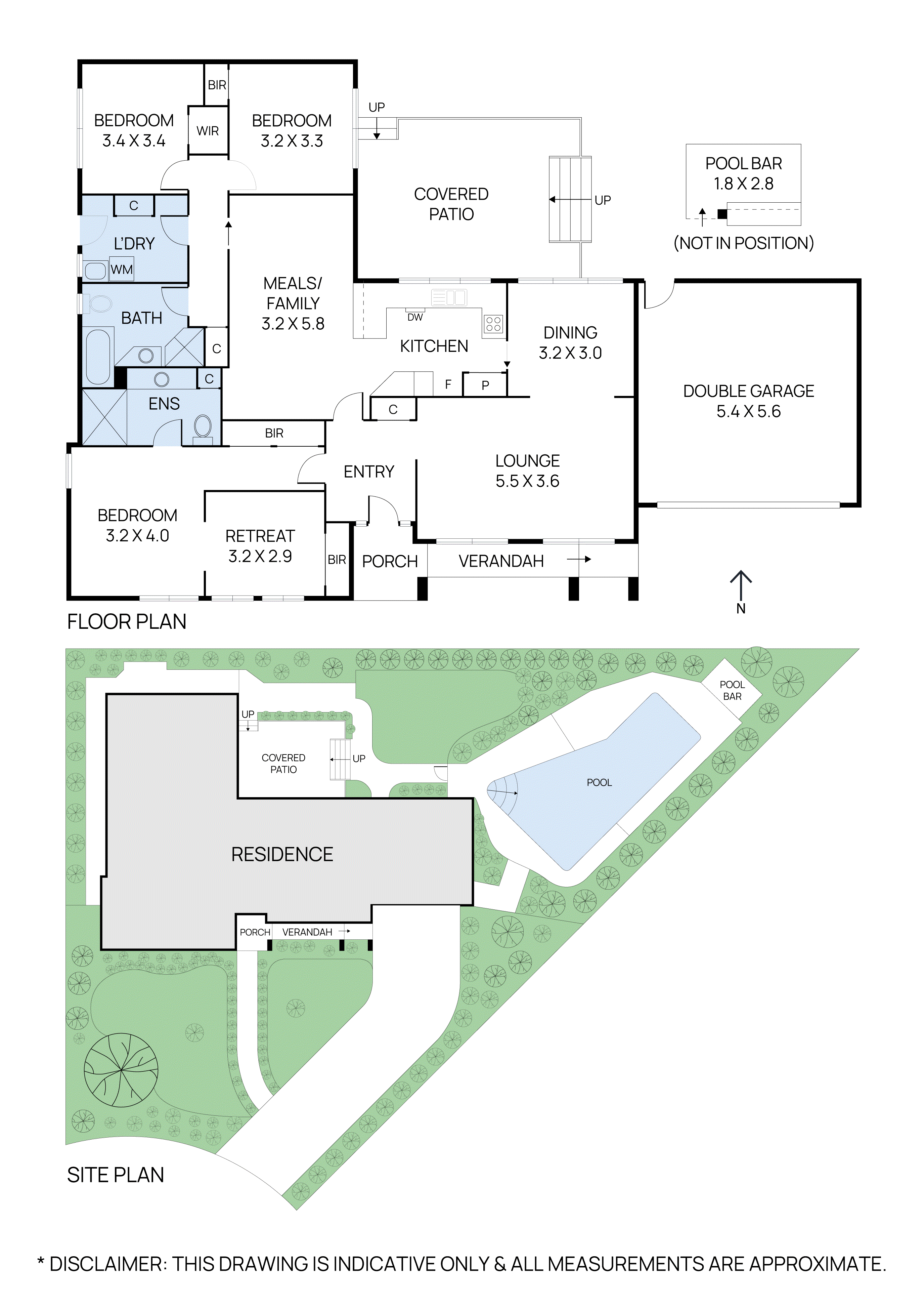 3 The Glade, Wheelers Hill VIC 3150 - Floorplan